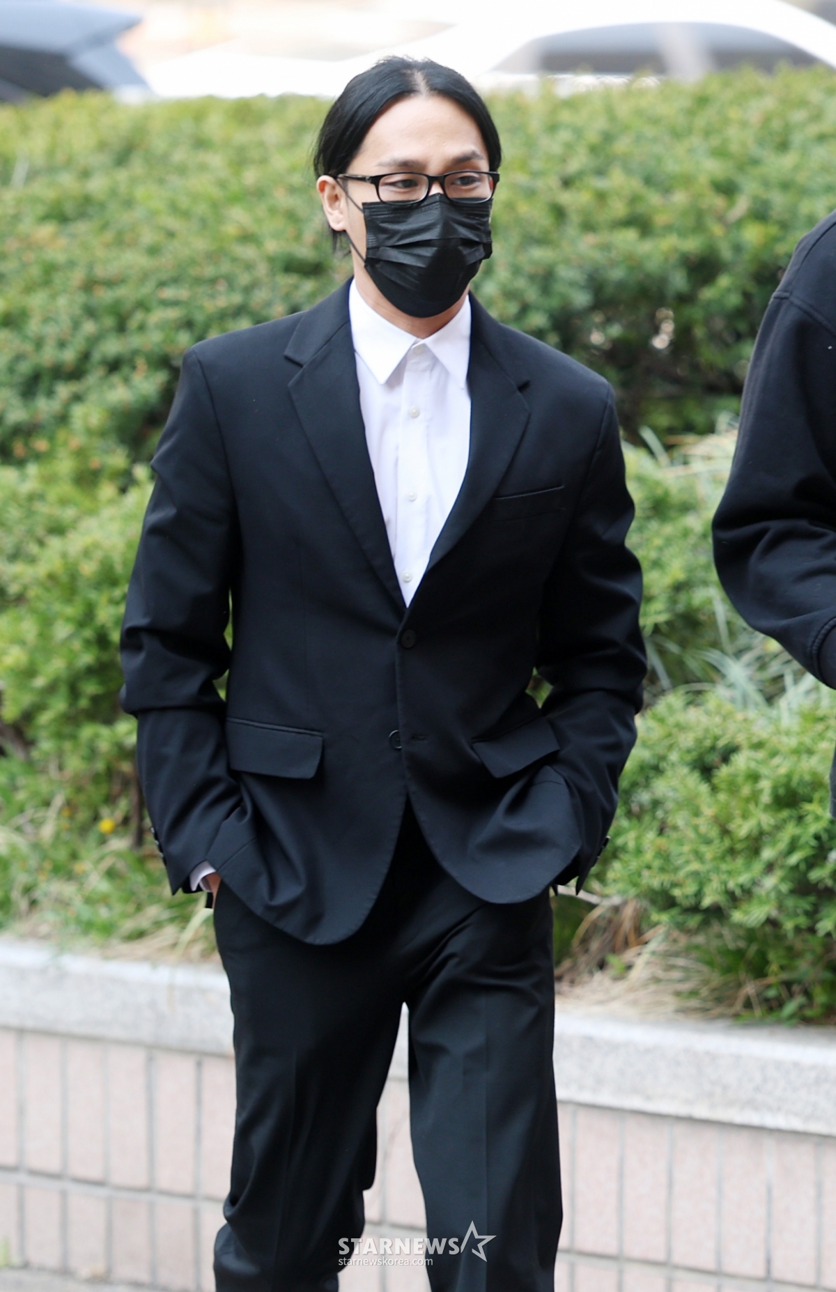 경찰서 마약 자수 식케이, 항소심 출석[★포토]