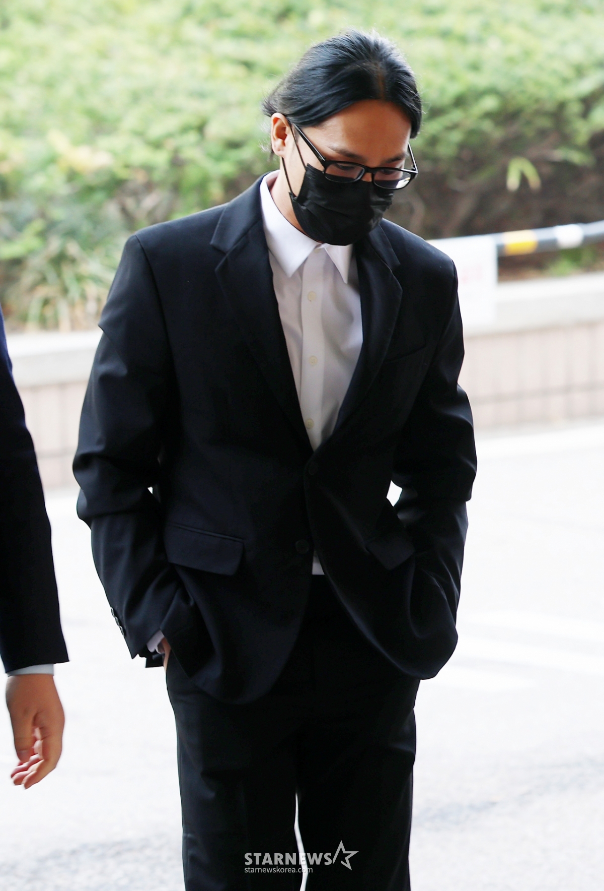 경찰서 마약 자수 식케이, 법원 출석[★포토]