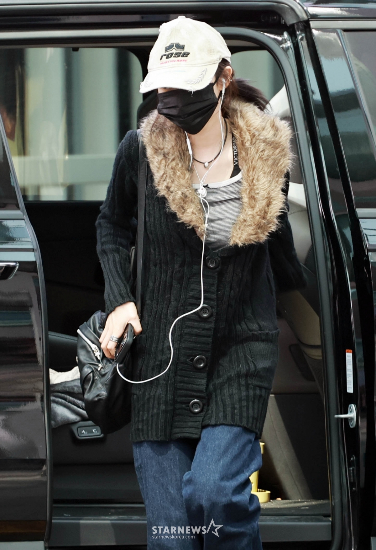 에스파 지젤 '오늘은 가려진 미모'[★포토]