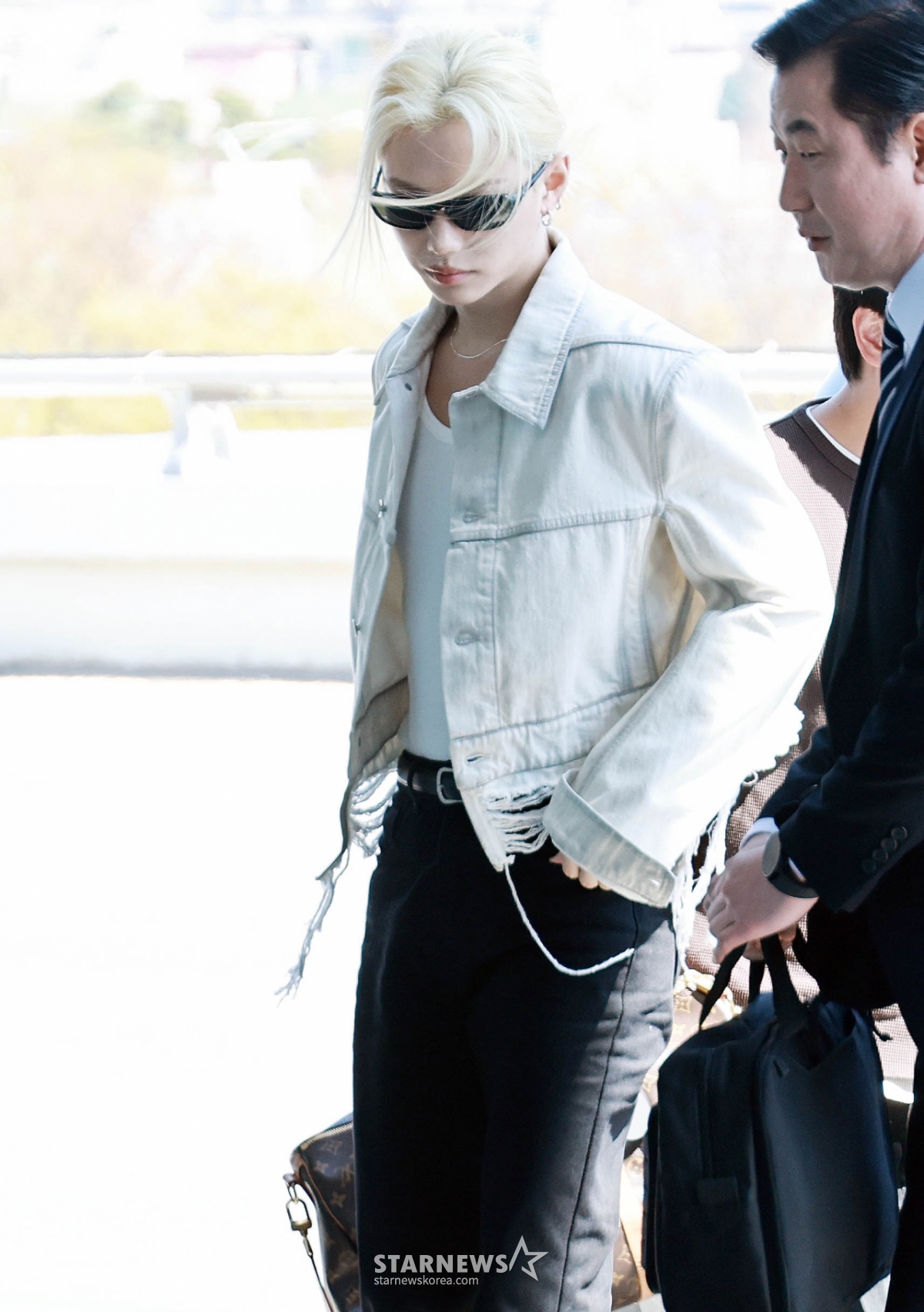 스트레이키즈 필릭스 '하차 순간부터 화보'[★포토]