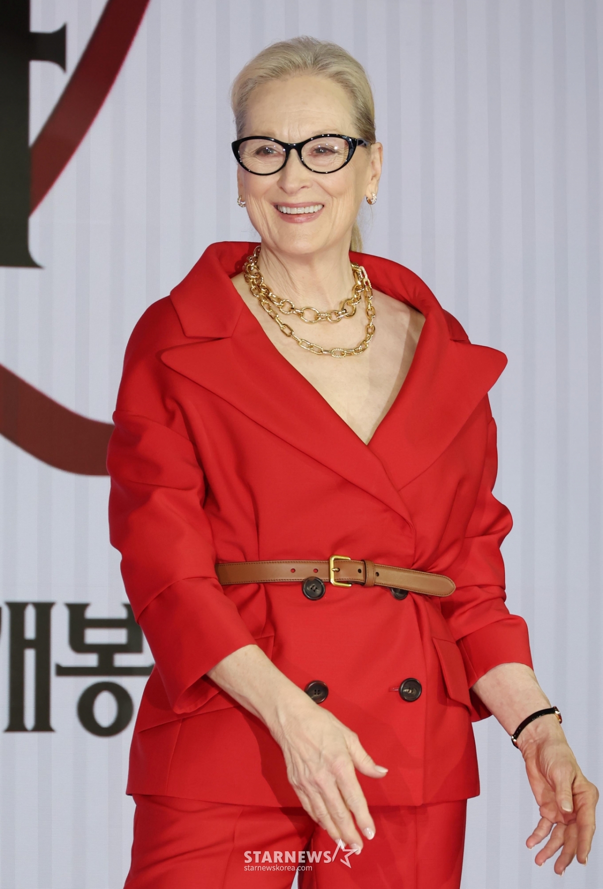 메릴 스트립 '완벽한 미소'[★포토]