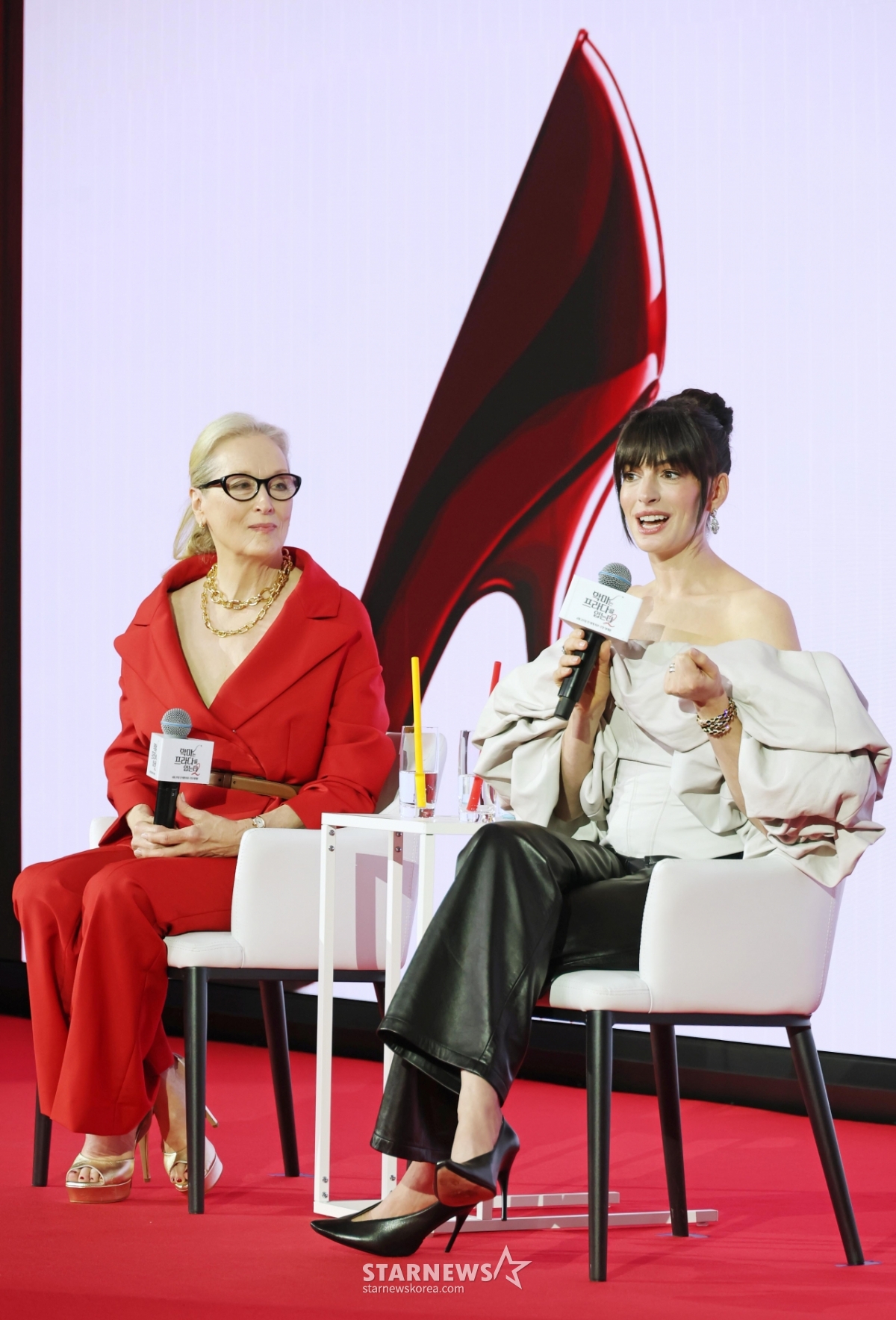 '악마는 프라다를 입는다2' 내한 기자간담회[★포토]