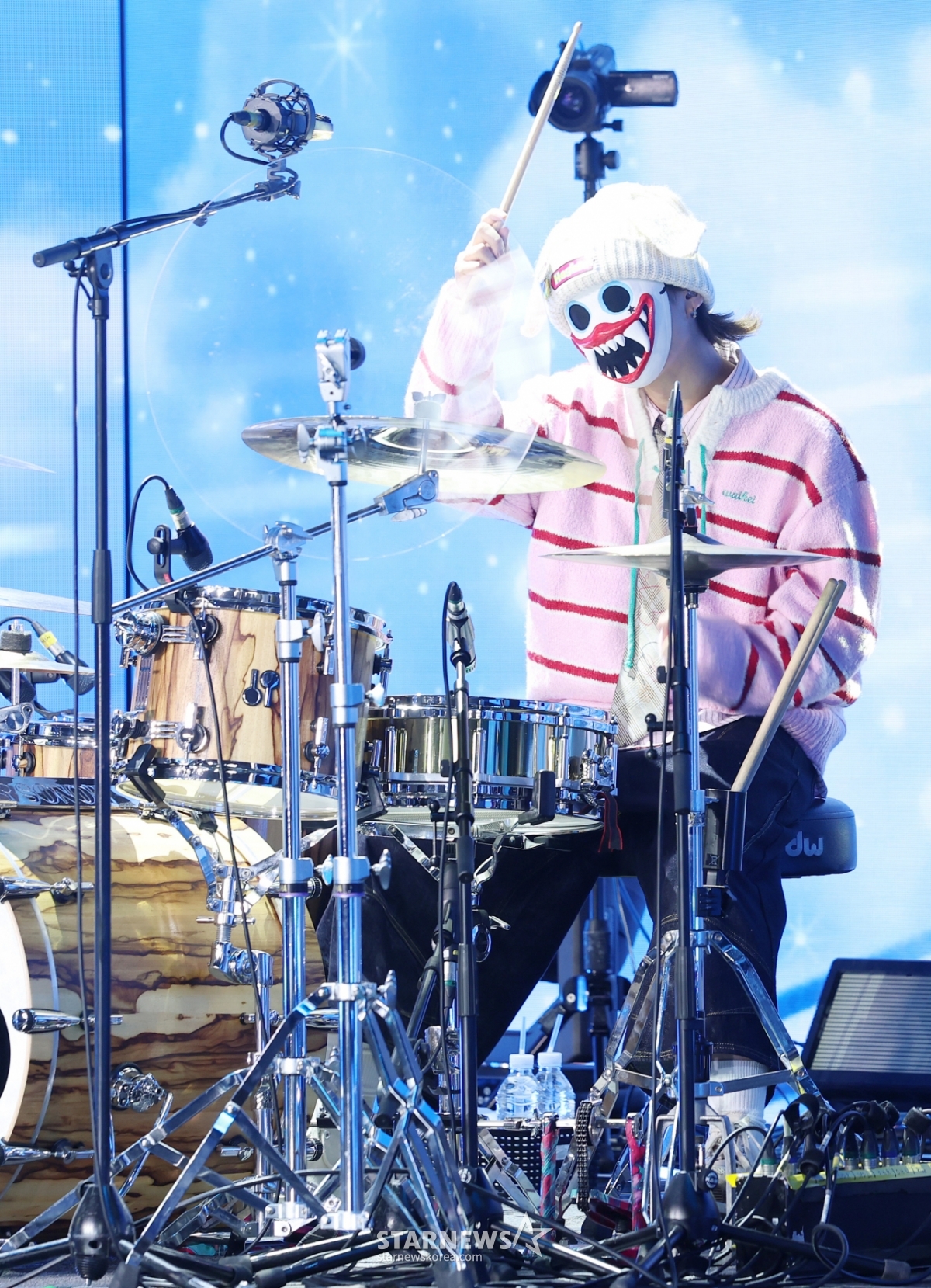 하기와, 드럼을 너무 잘 치는 3살 아기[★포토]