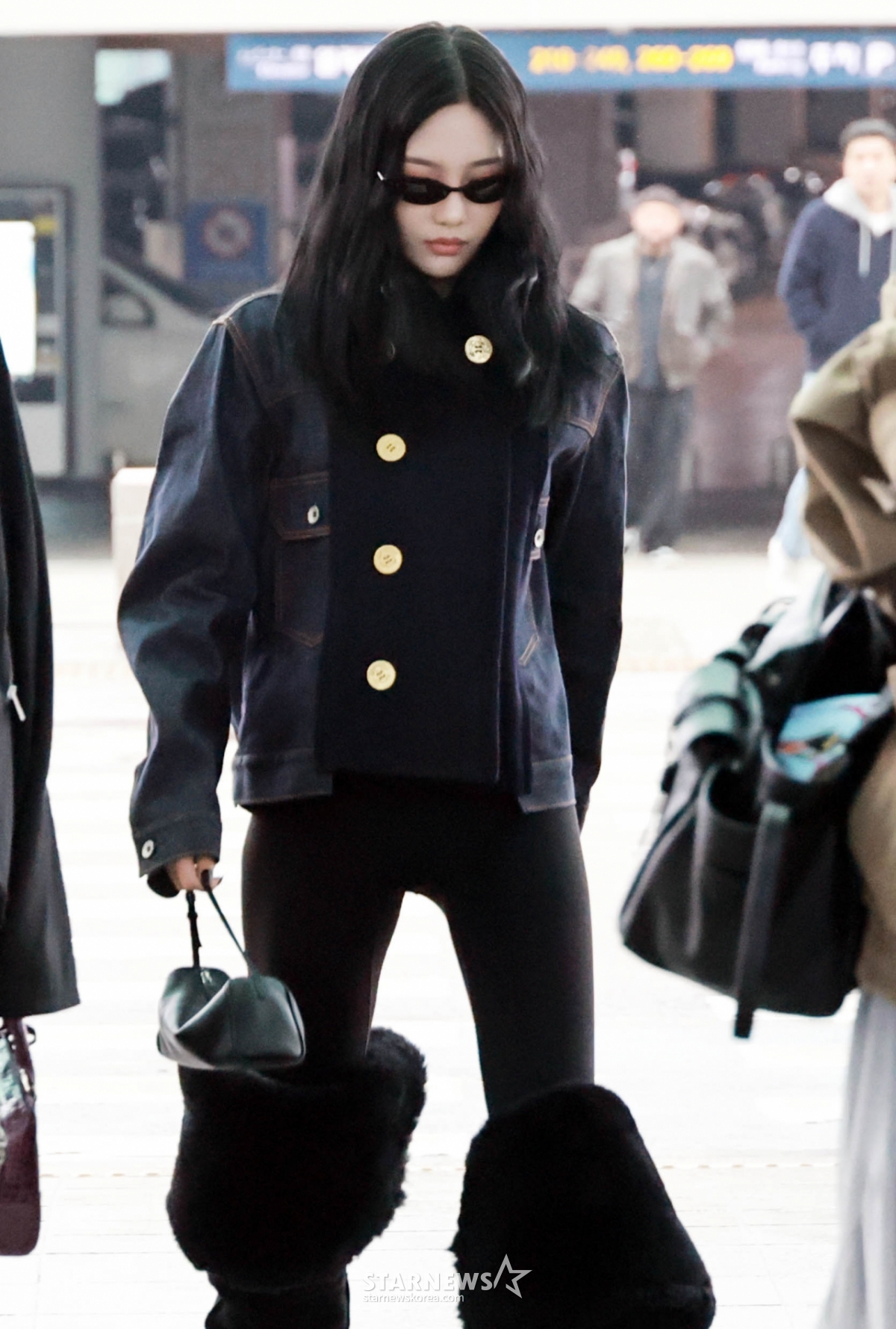 에스파 닝닝 '블랙 카리스마'[★포토]