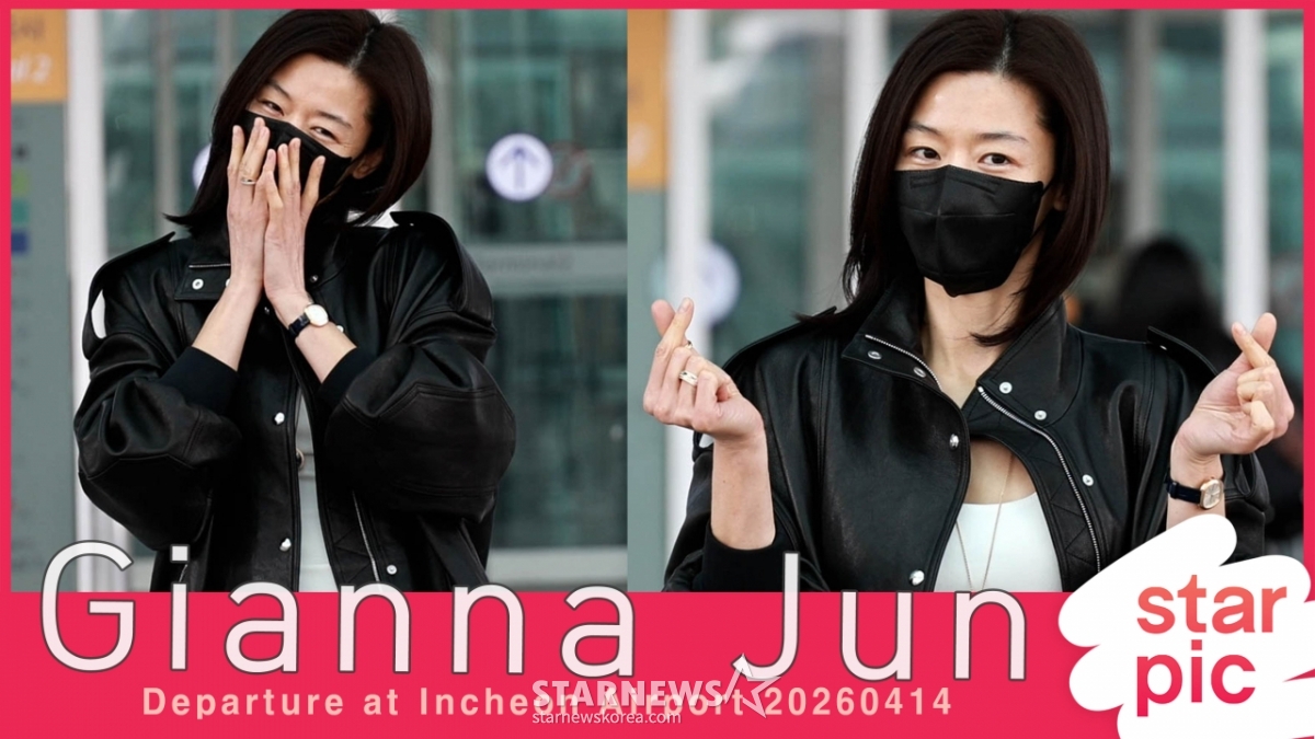 전지현 '시선강탈 민소매' [★영상]