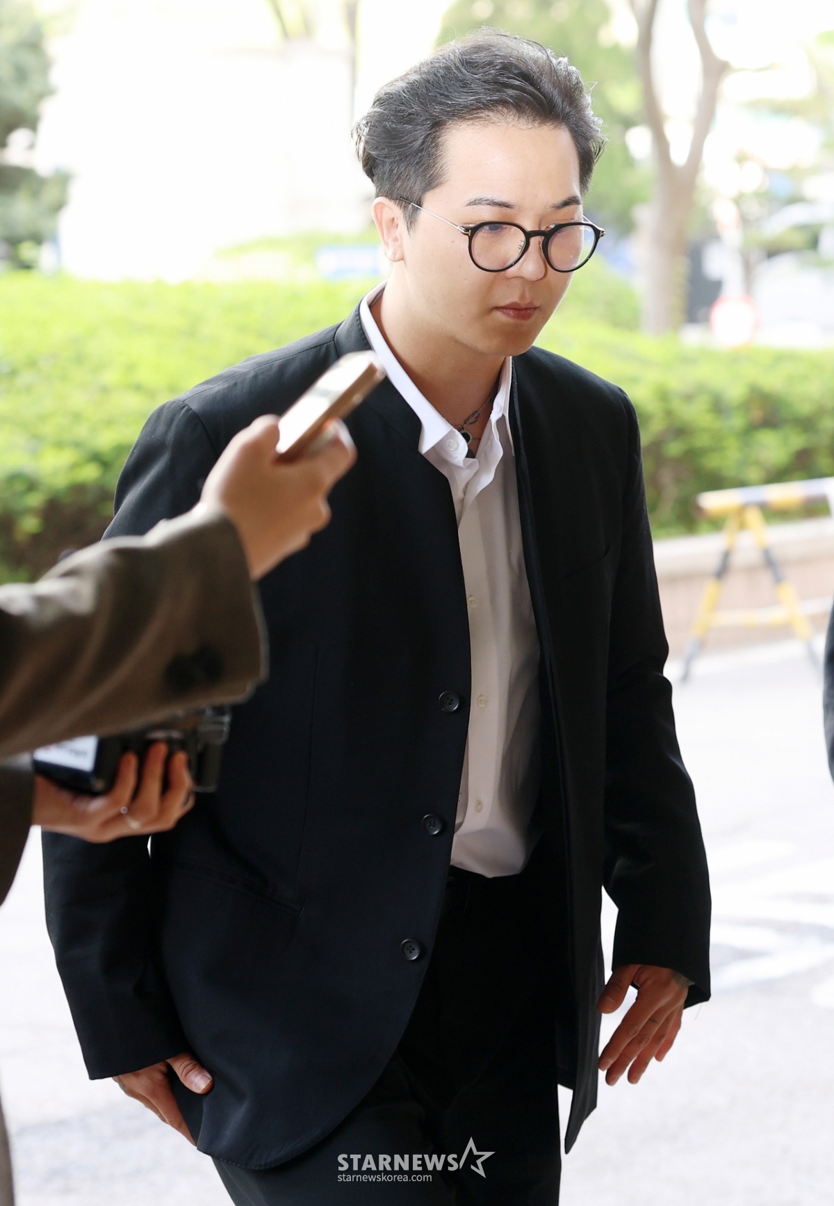 부실 복무 혐의 송민호, 법원 출석[★포토]