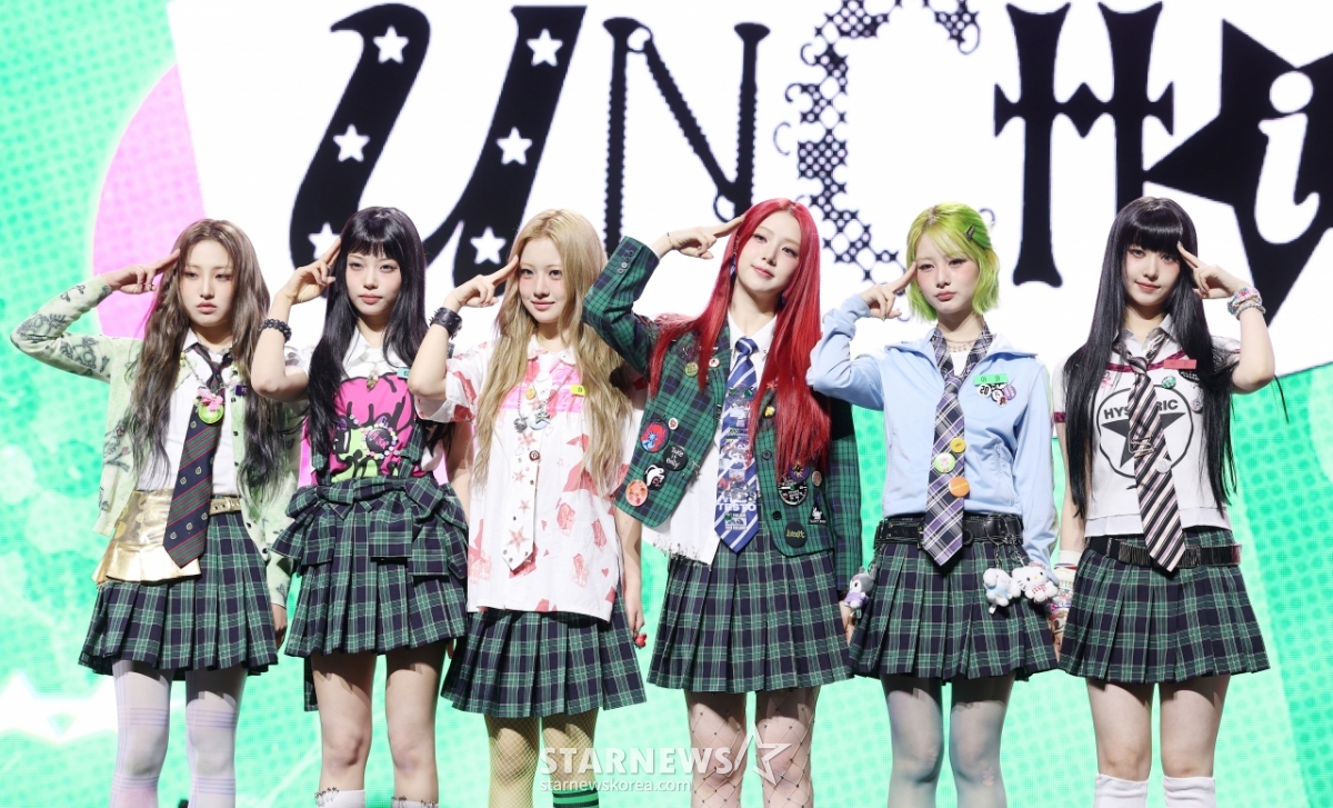 베일벗은 그룹 언차일드 데뷔[★포토]