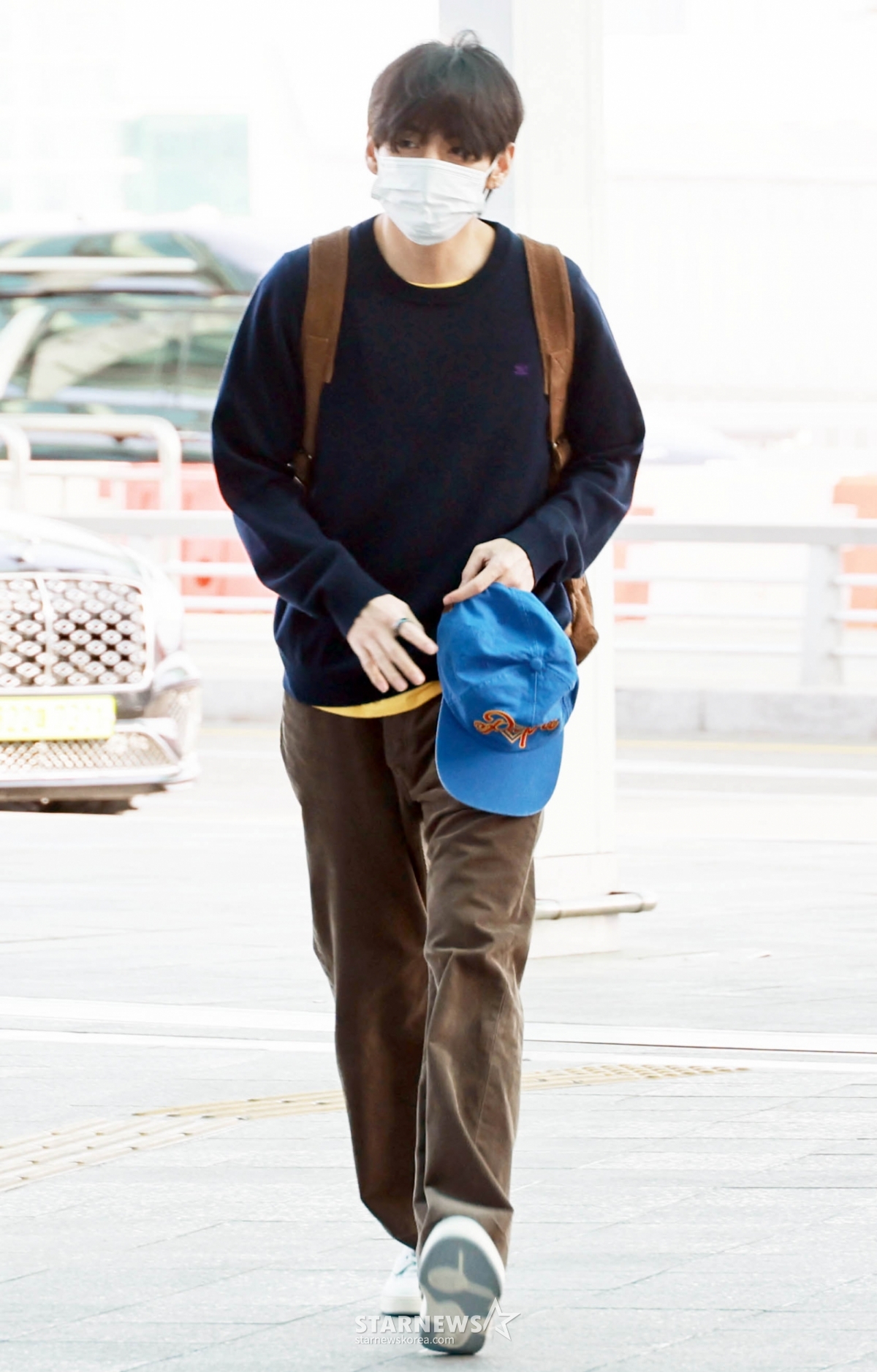 BTS 뷔 '미국투어 출발' [★포토]