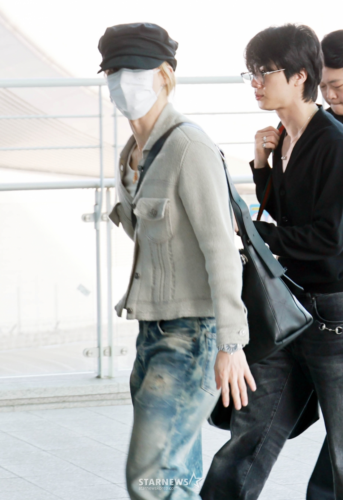 BTS 지민 '잘 다녀올게요'[★포토]