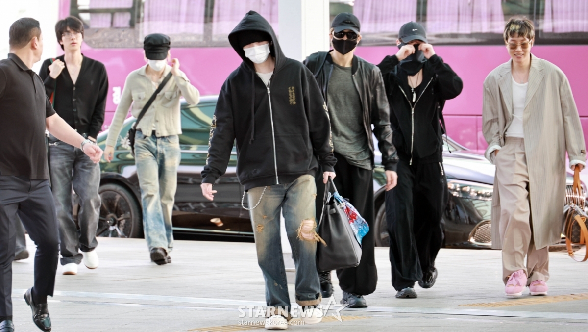 BTS '미국투어 출발 합니다!'[★포토]