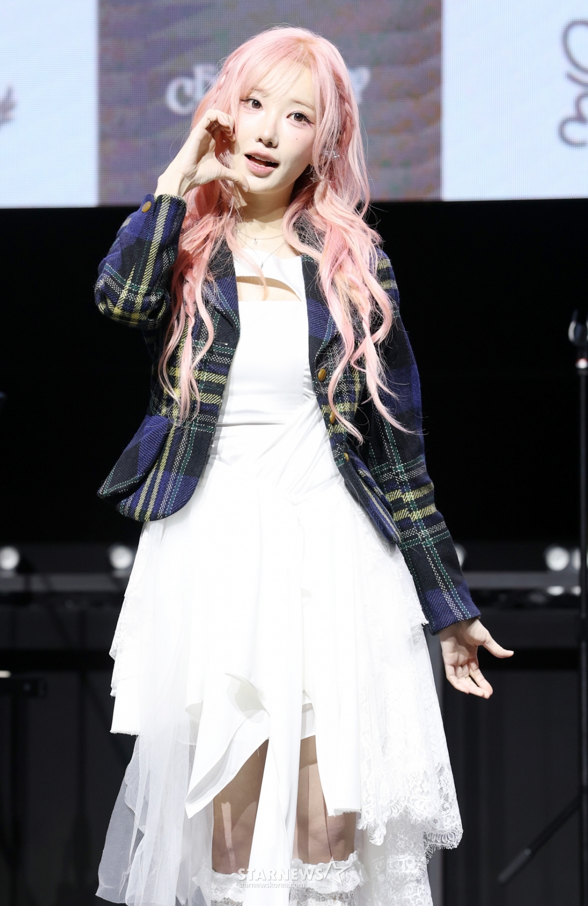 마젠타, 찰떡 핑크 헤어[★포토]