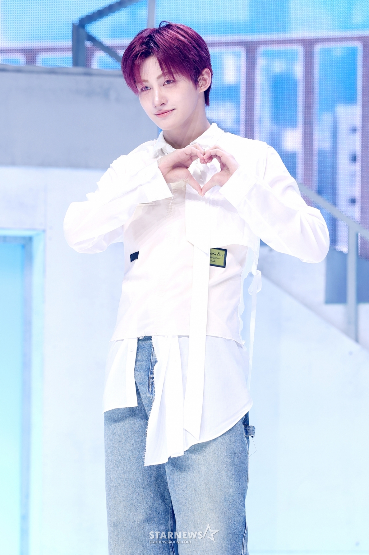 지훈, 찰떡 레드 헤어[★포토]