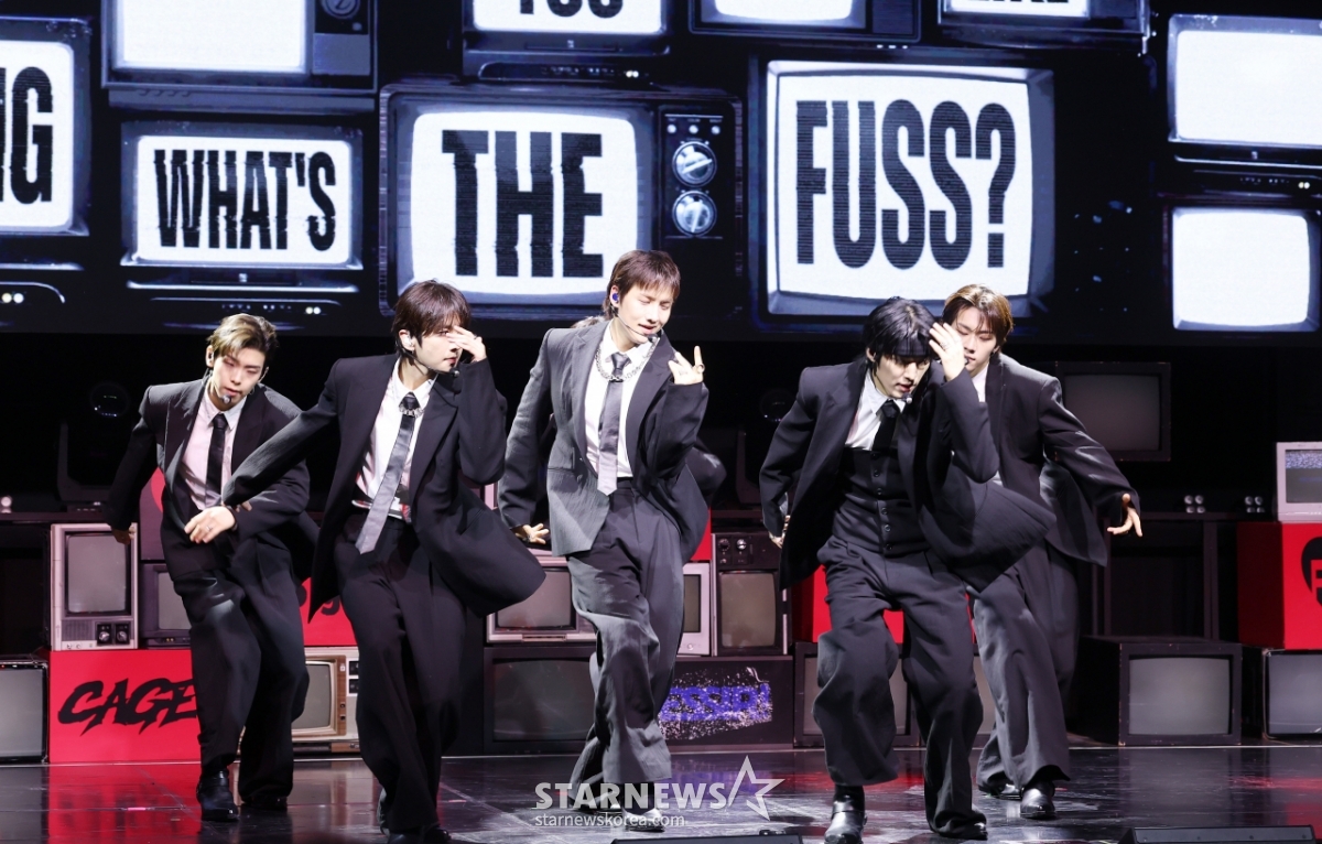 82메이저, 강렬한 무대 위 에너지[★포토]