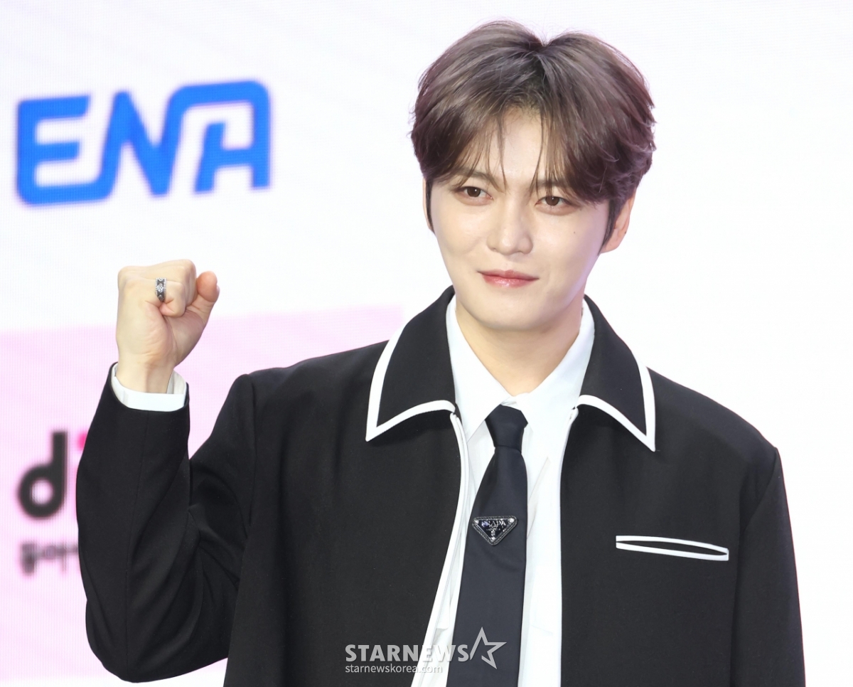 김재중 '여유로운 화이팅'[★포토]