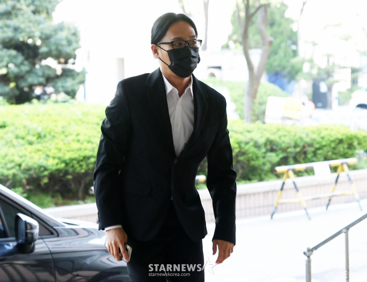 '마약 자수' 래퍼 식케이 항소심 선고기일[★포토]