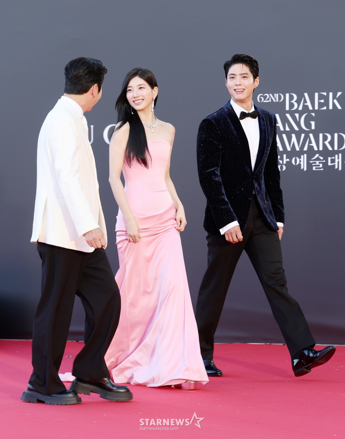 신동엽-수지-박보검, 하하호호 시상식 레드카펫[★포토]