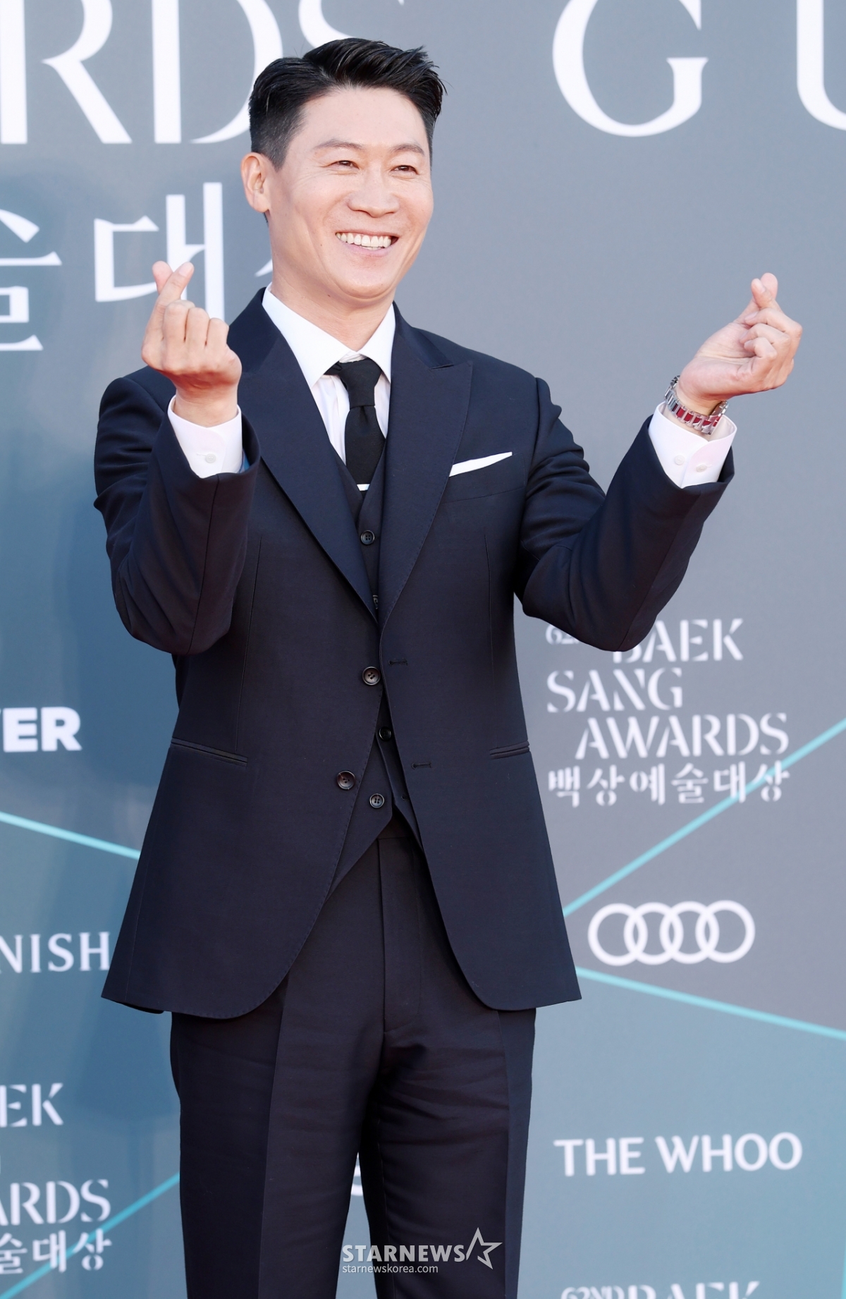 진선규, 해맑은 미소로 하트[★포토]