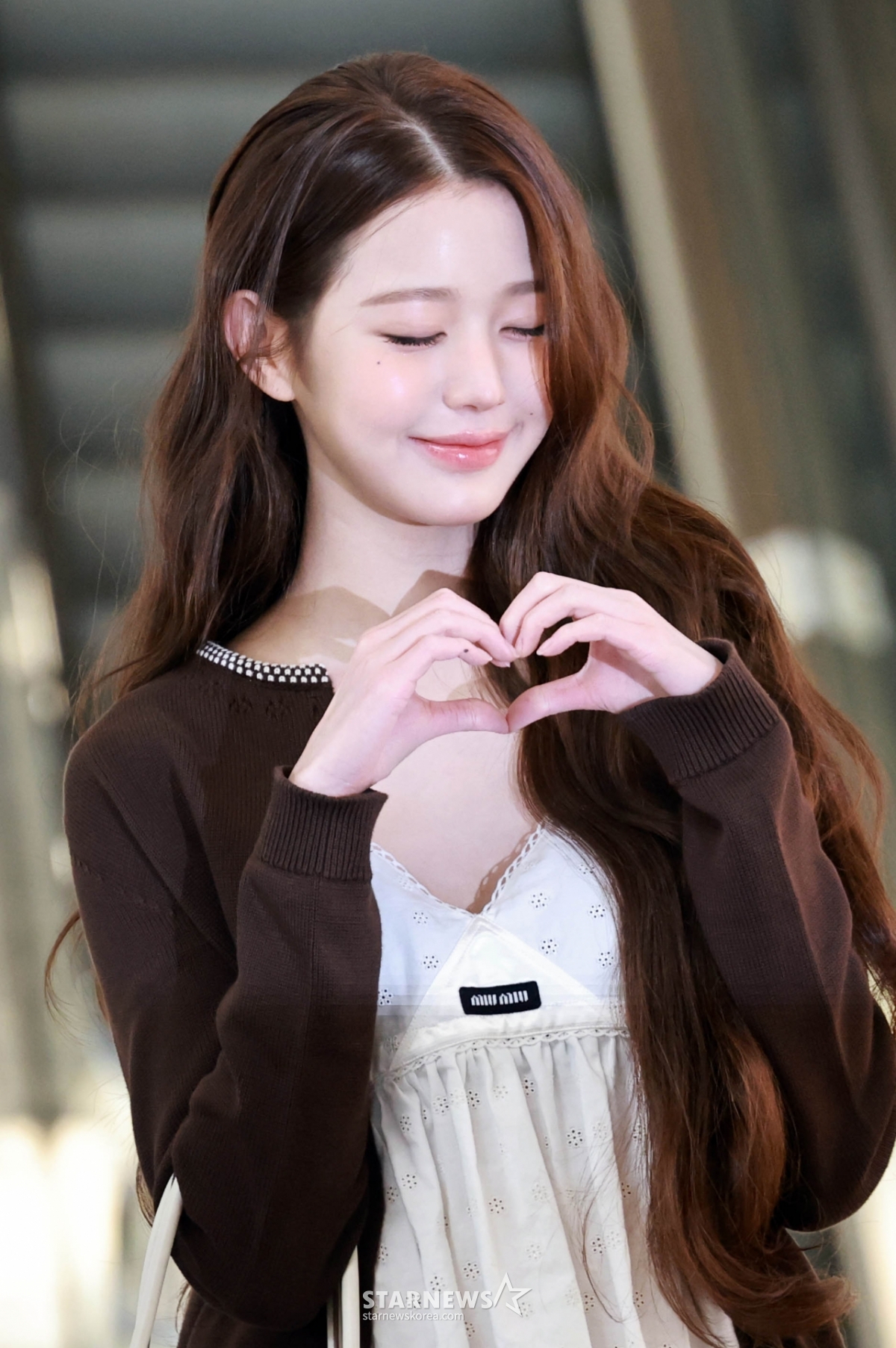 아이브 장원영 '사랑해요~'[★포토]