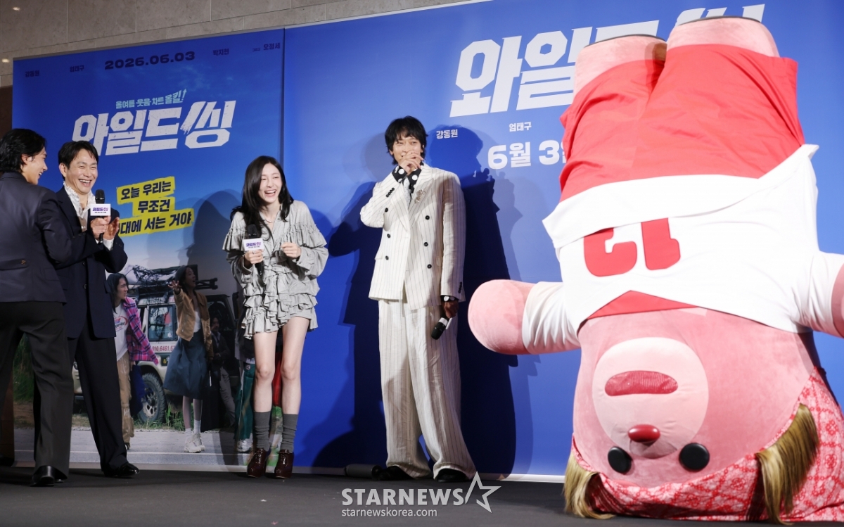 충격적 벨리곰 댄스에 모두가 깜짝[★포토]