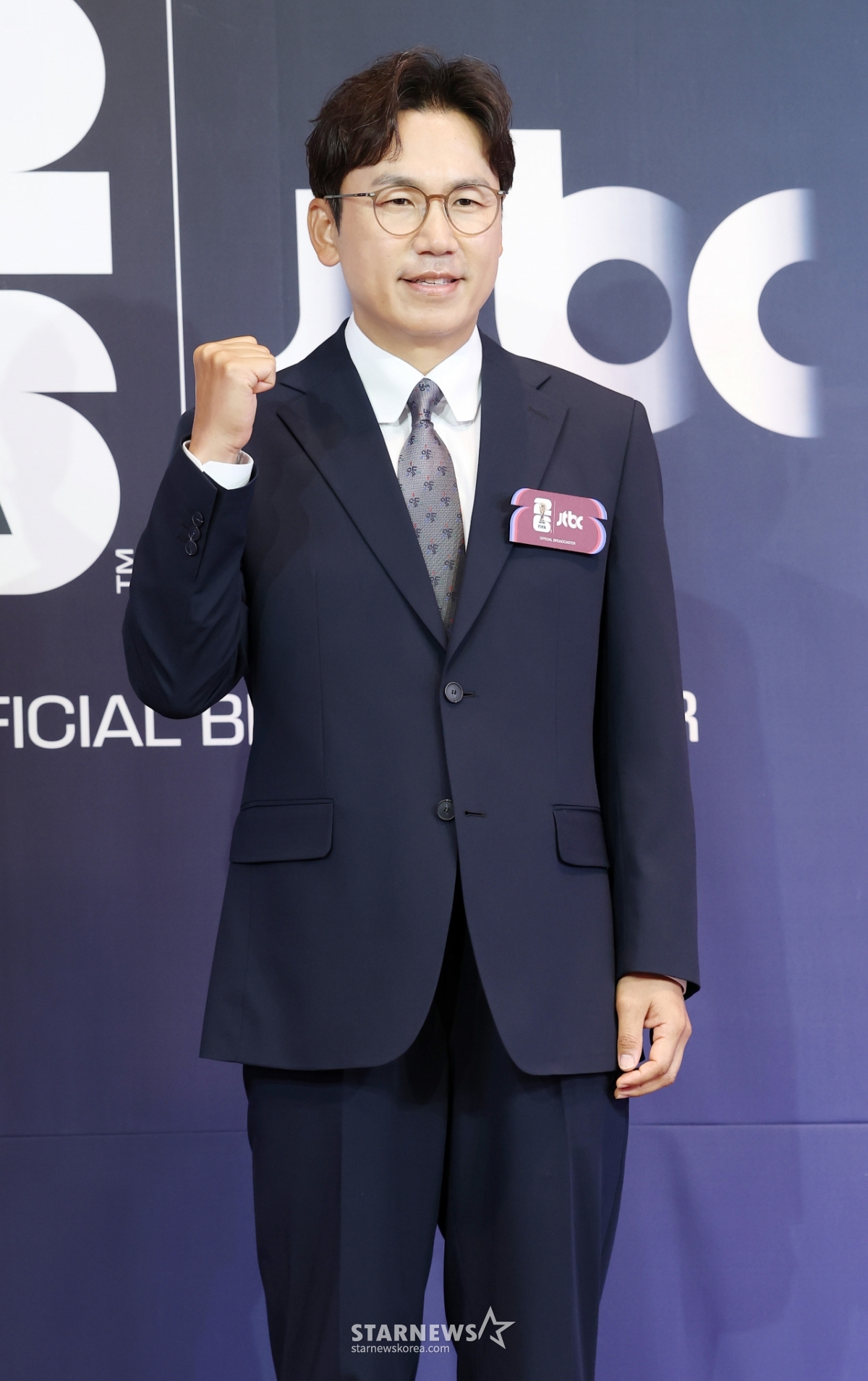 이광용, 스포츠 전문 캐스터의 노련한 중계[★포토]