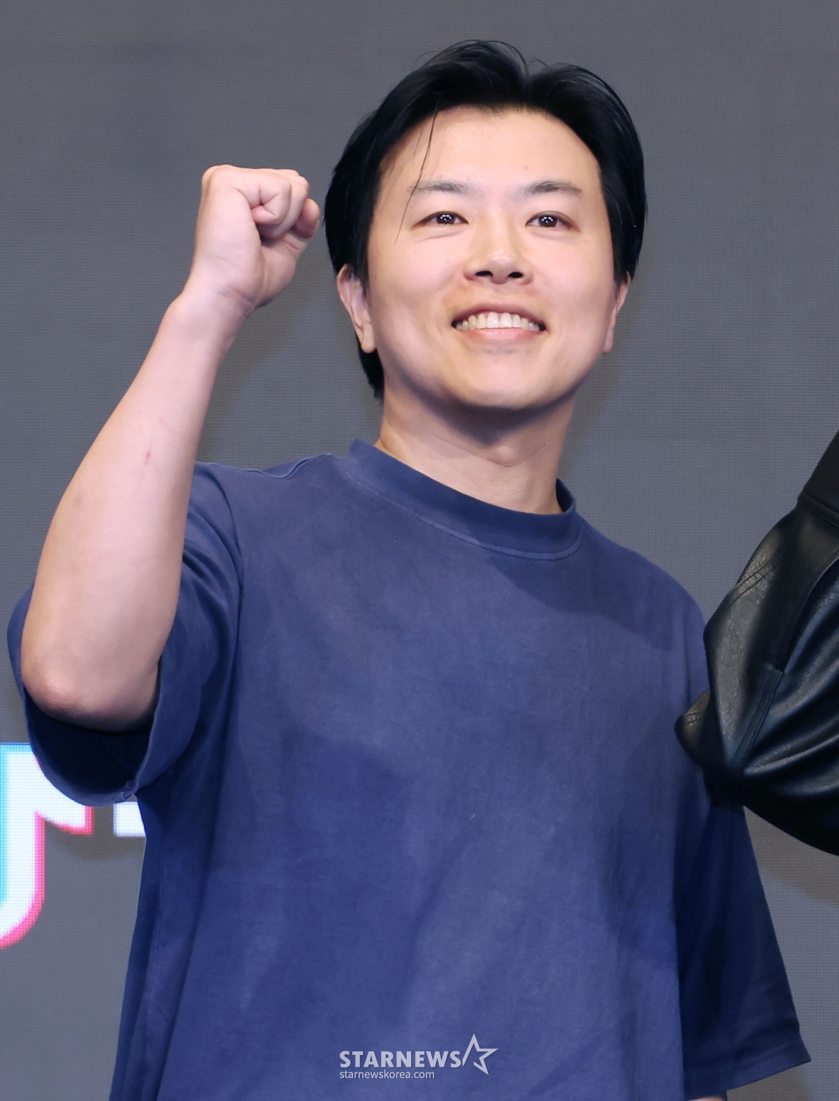 화이팅 외치는 '티키타카쇼' 김동욱 PD[★포토]