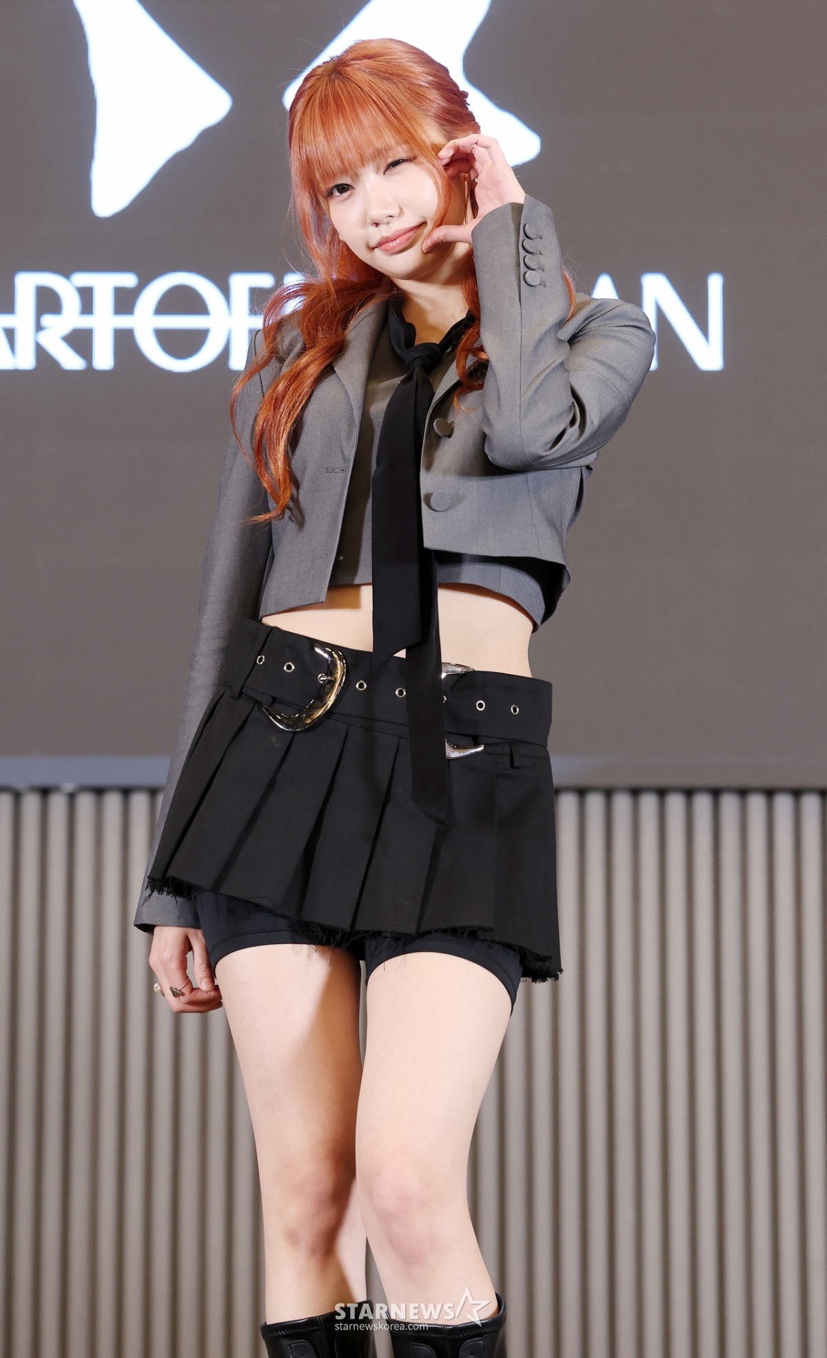 하트오브우먼 채이, 잘 어울리는 오렌지 헤어컬러[★포토]