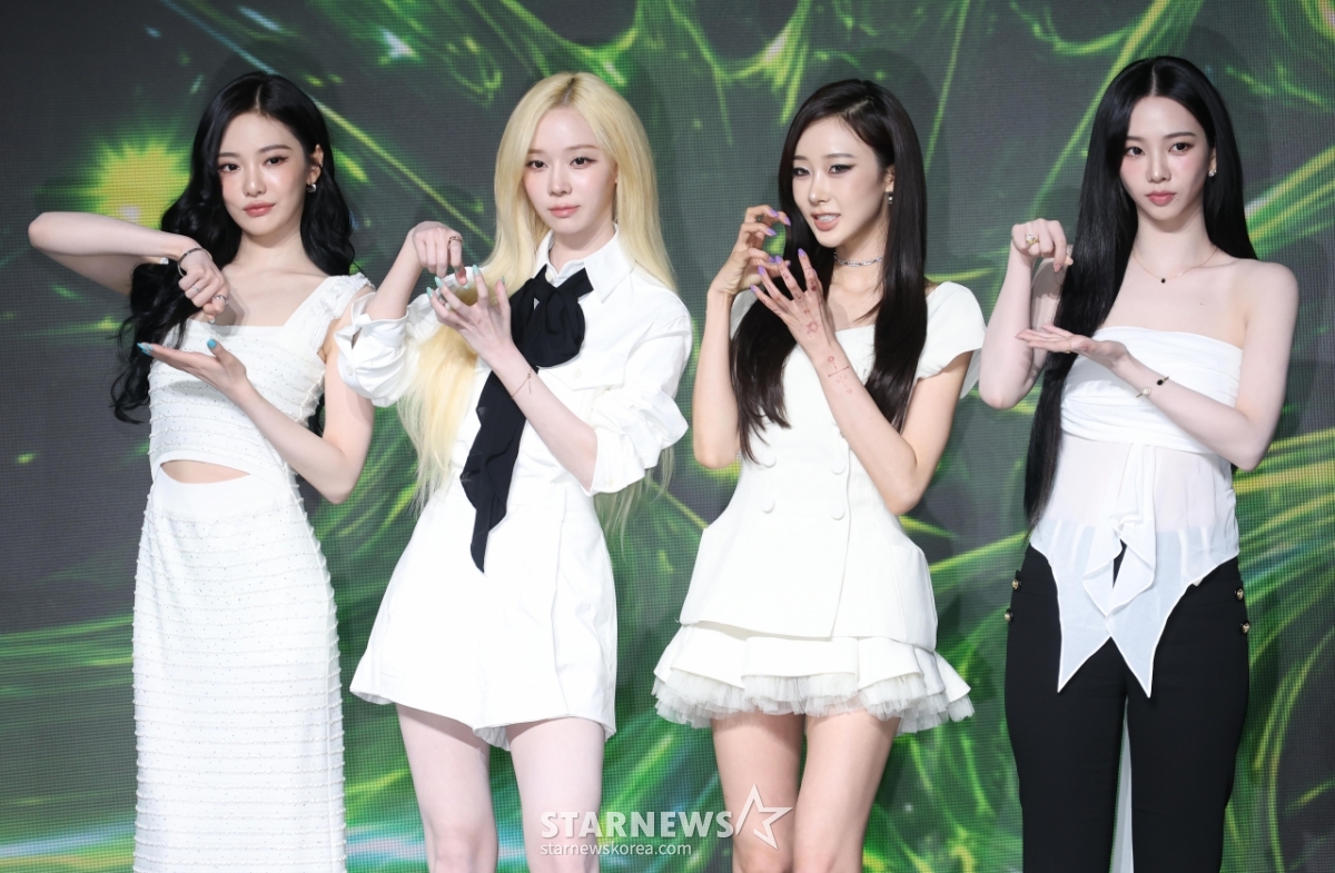 에스파 '레모네이드로 컴백!'[★포토]