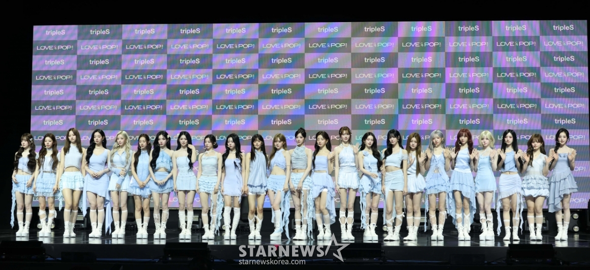 트리플에스 '완전체로 돌아왔어요'[★포토]