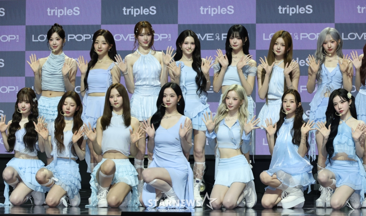 트리플에스 '새 앨범 기대하세요'[★포토]