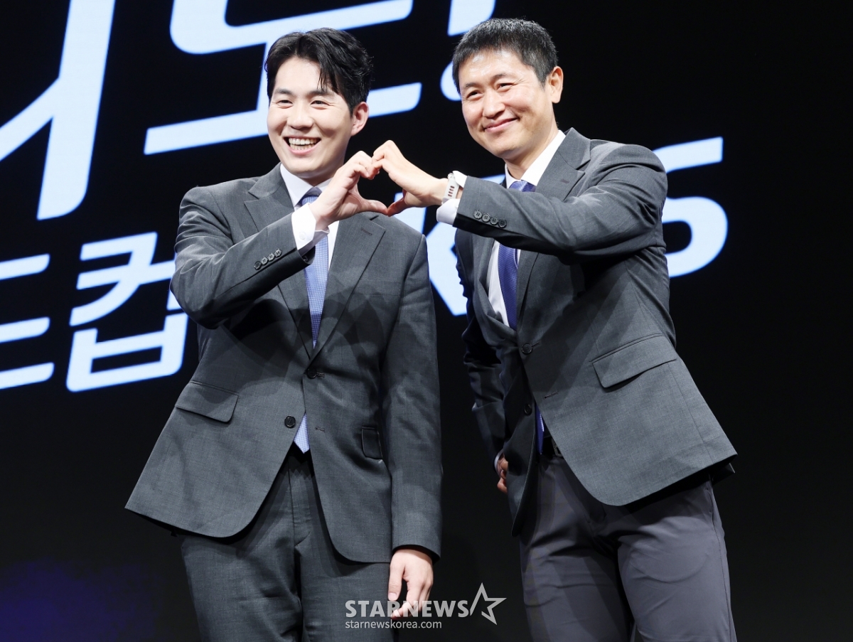 남현종-이영표, 찰떡호흡 기대하세요[★포토]