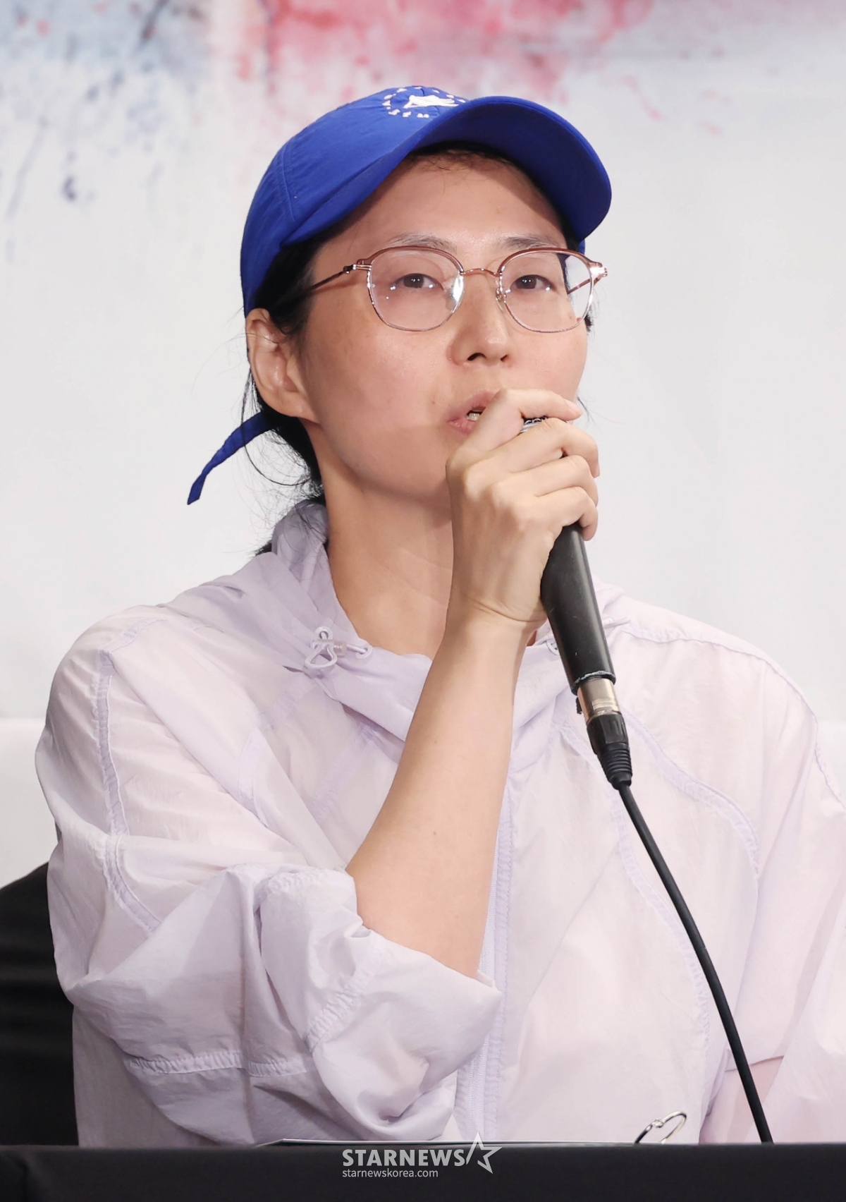 답변하는 '닥치고 한일전' 심소희 PD[★포토]