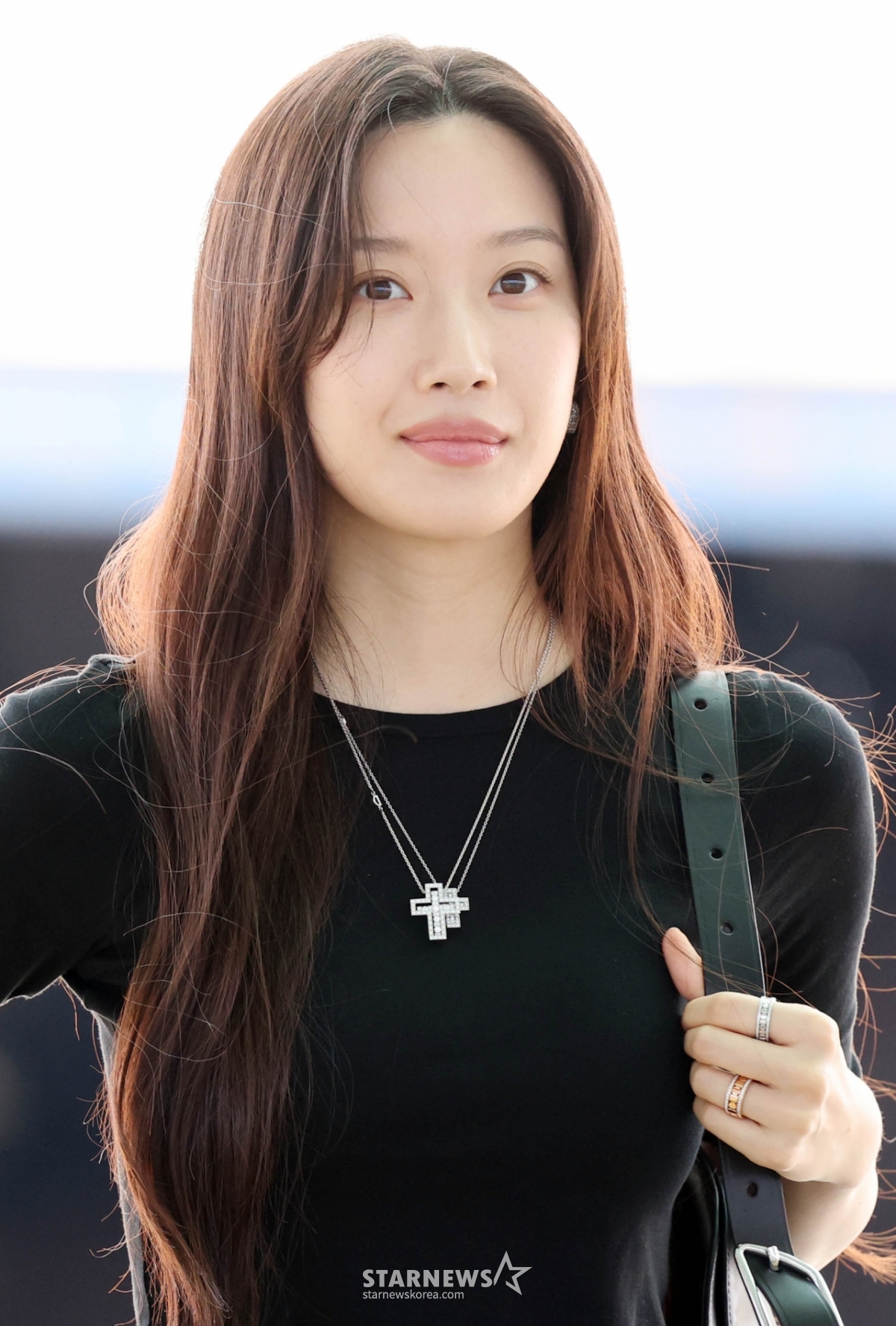 문가영 '꾸안꾸 공항패션'[★포토]