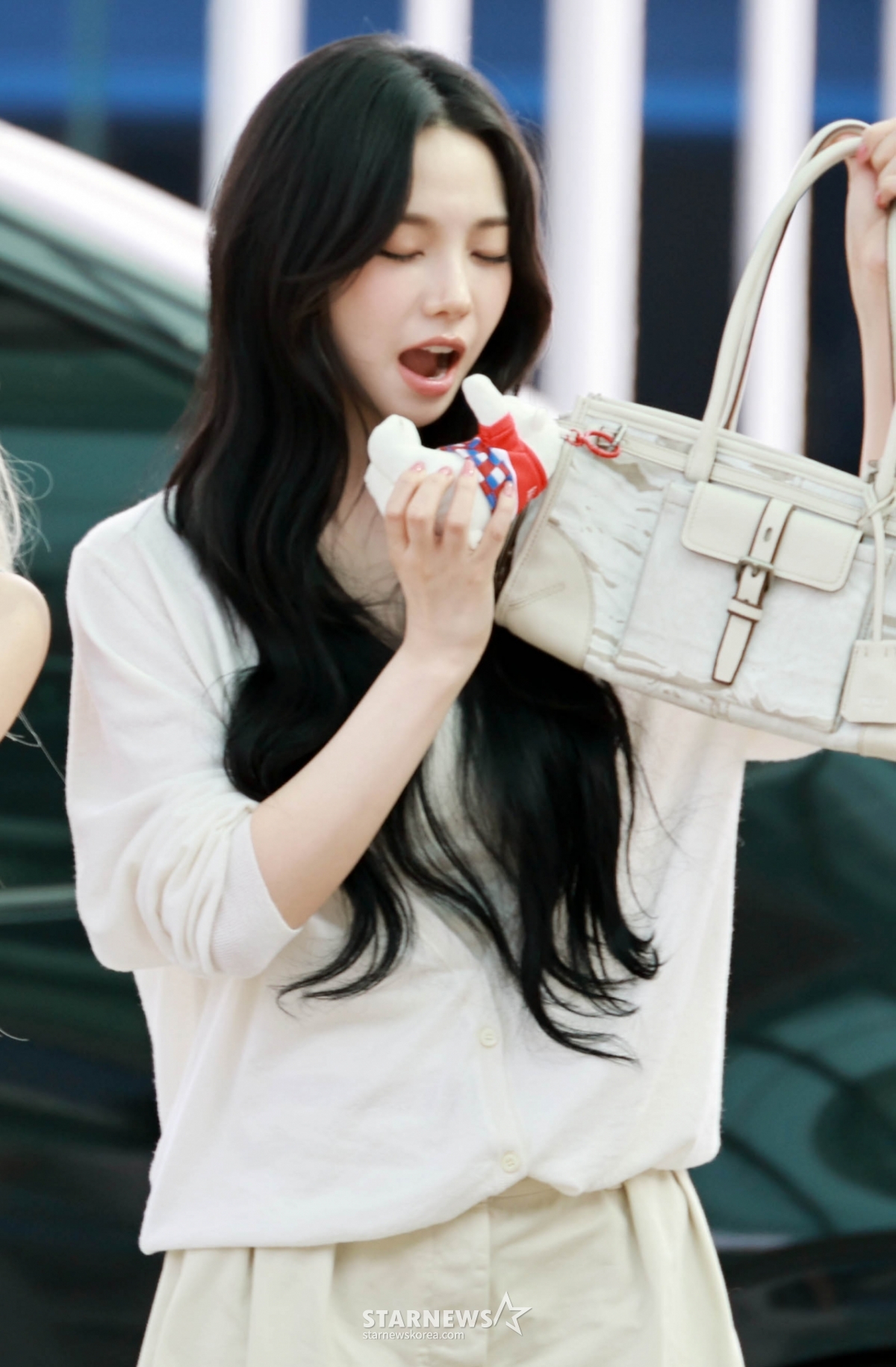 에스파 카리나 '귀여운건 못참지!'[★포토]