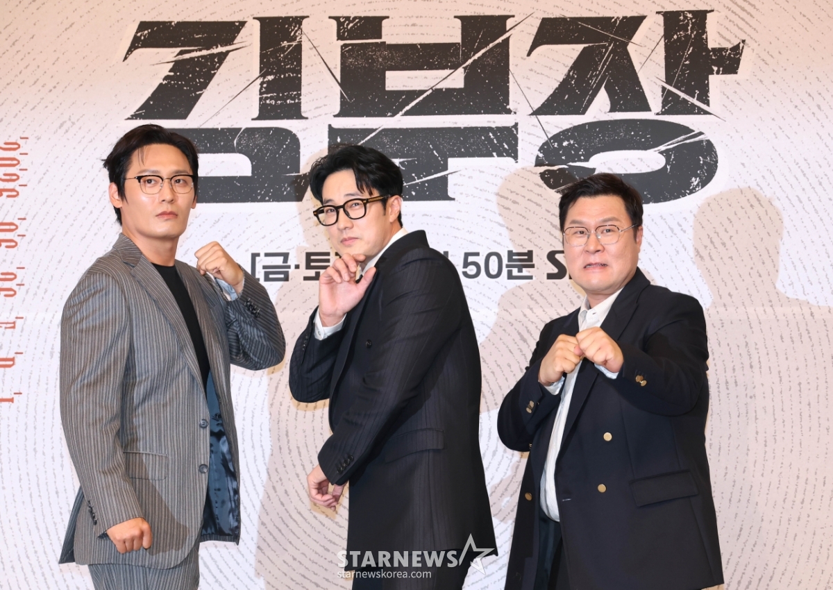 최대훈-소지섭-윤경호 '김부장, 기대하세요'[★포토]