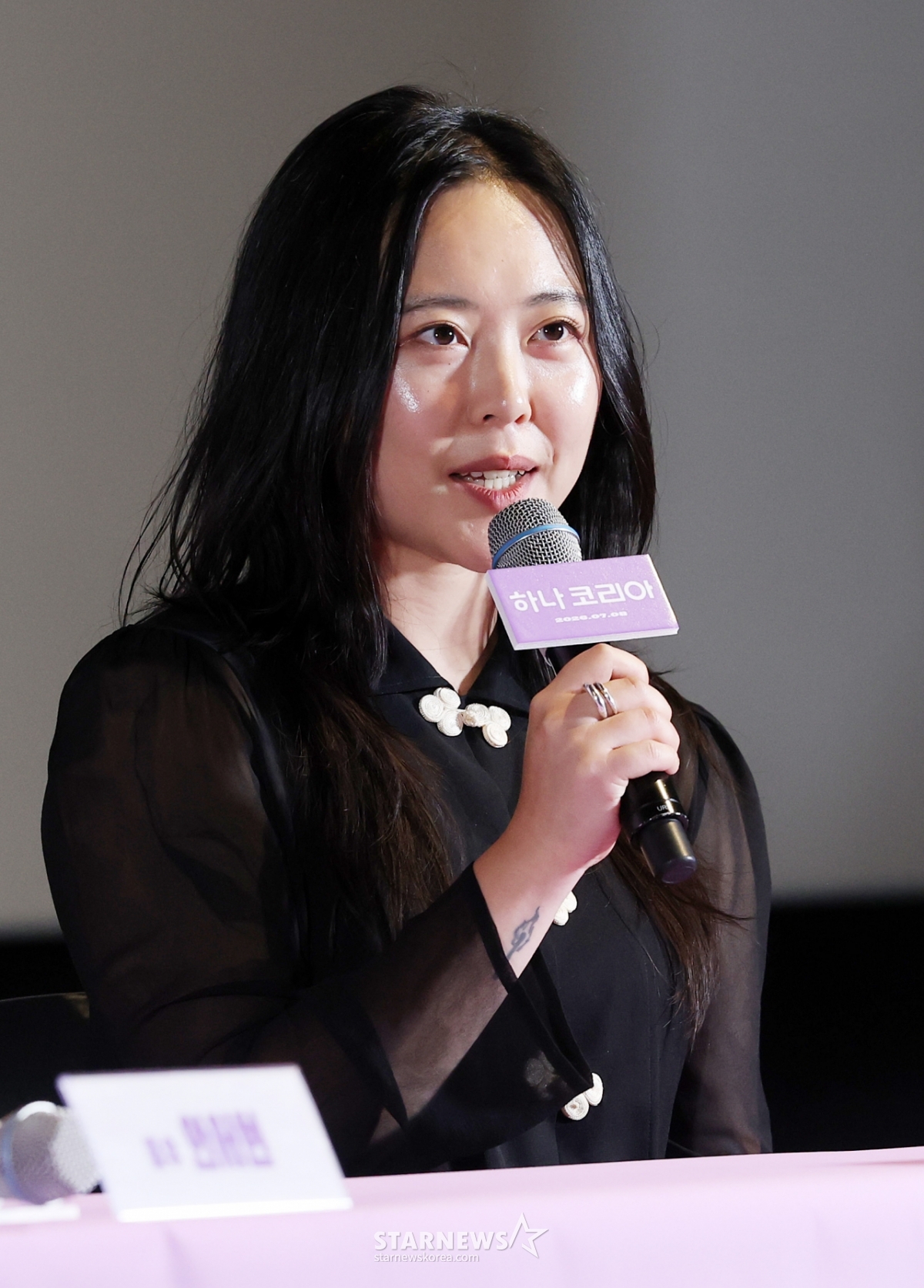 영화 '하나 코리아' 각본의 최성재[★포토]