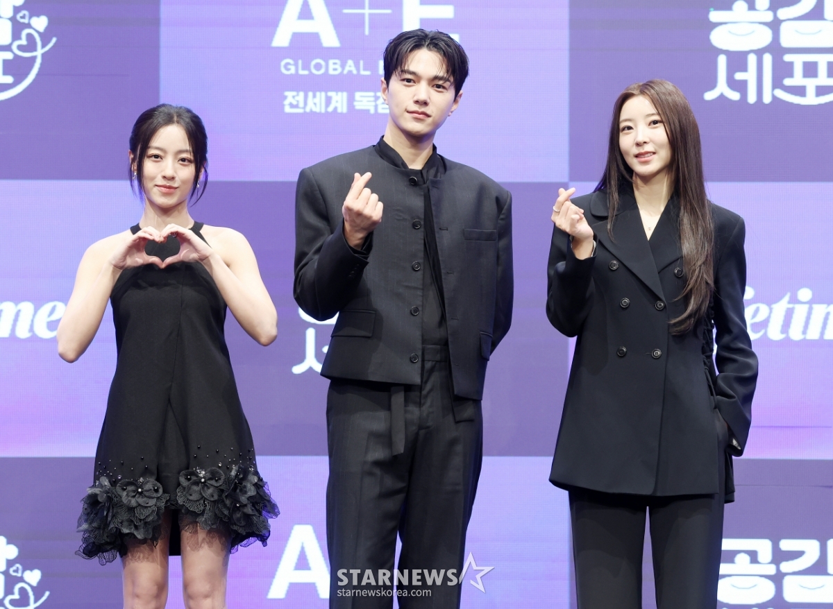 강민아-김명수-권소현, '공감세포'에서 만난 세 배우[★포토]