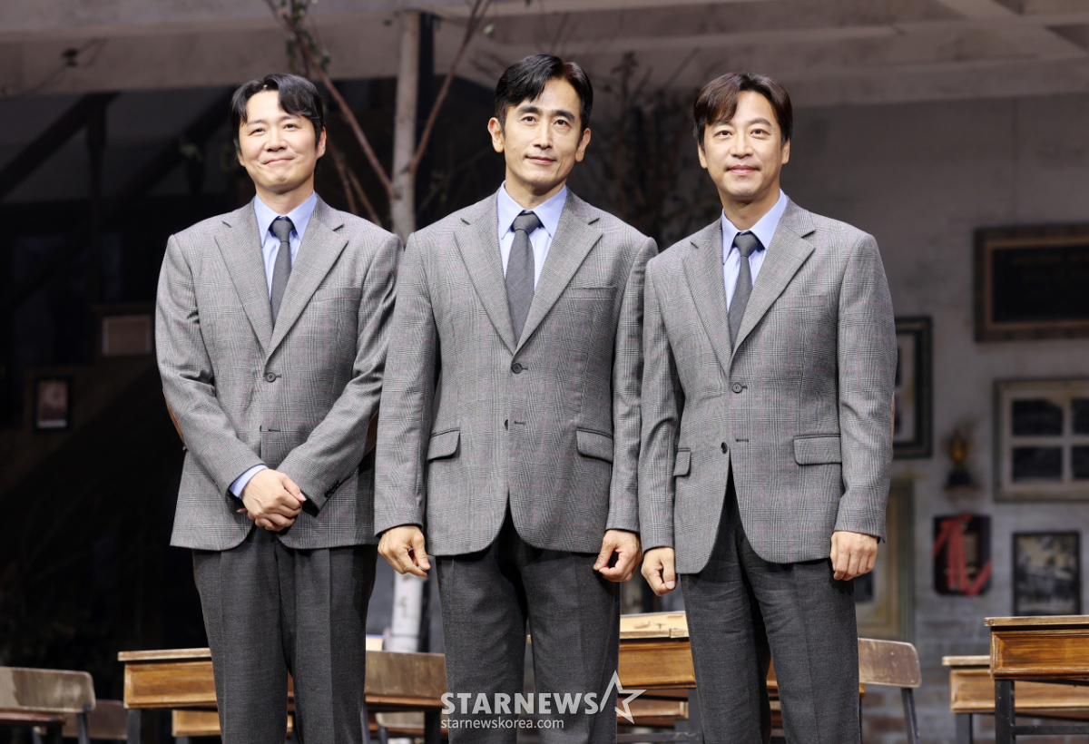 연정훈-차인표-오만석, '죽은 시인의 사회' 존 찰스 키팅[★포토]
