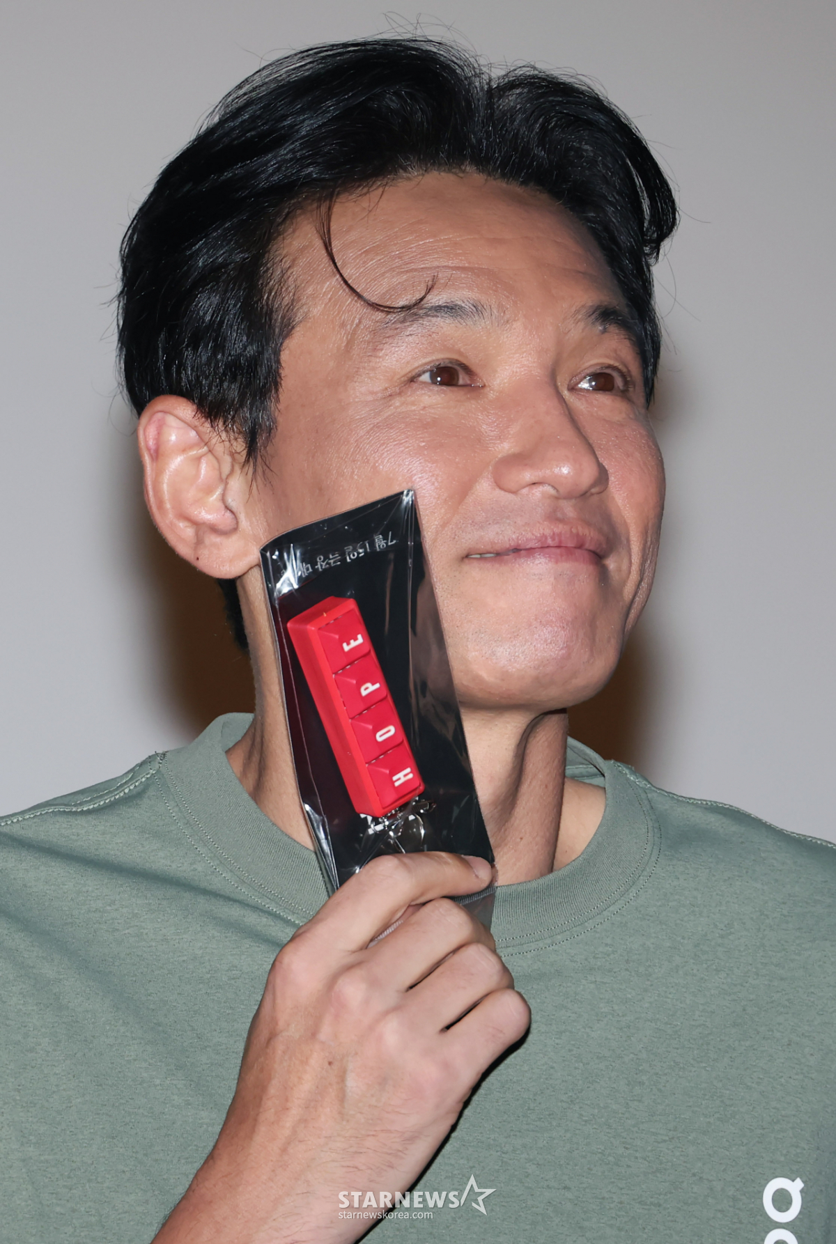 황정민, '사생활 논란' 정면돌파...호프 무대인사 참석[★포토]