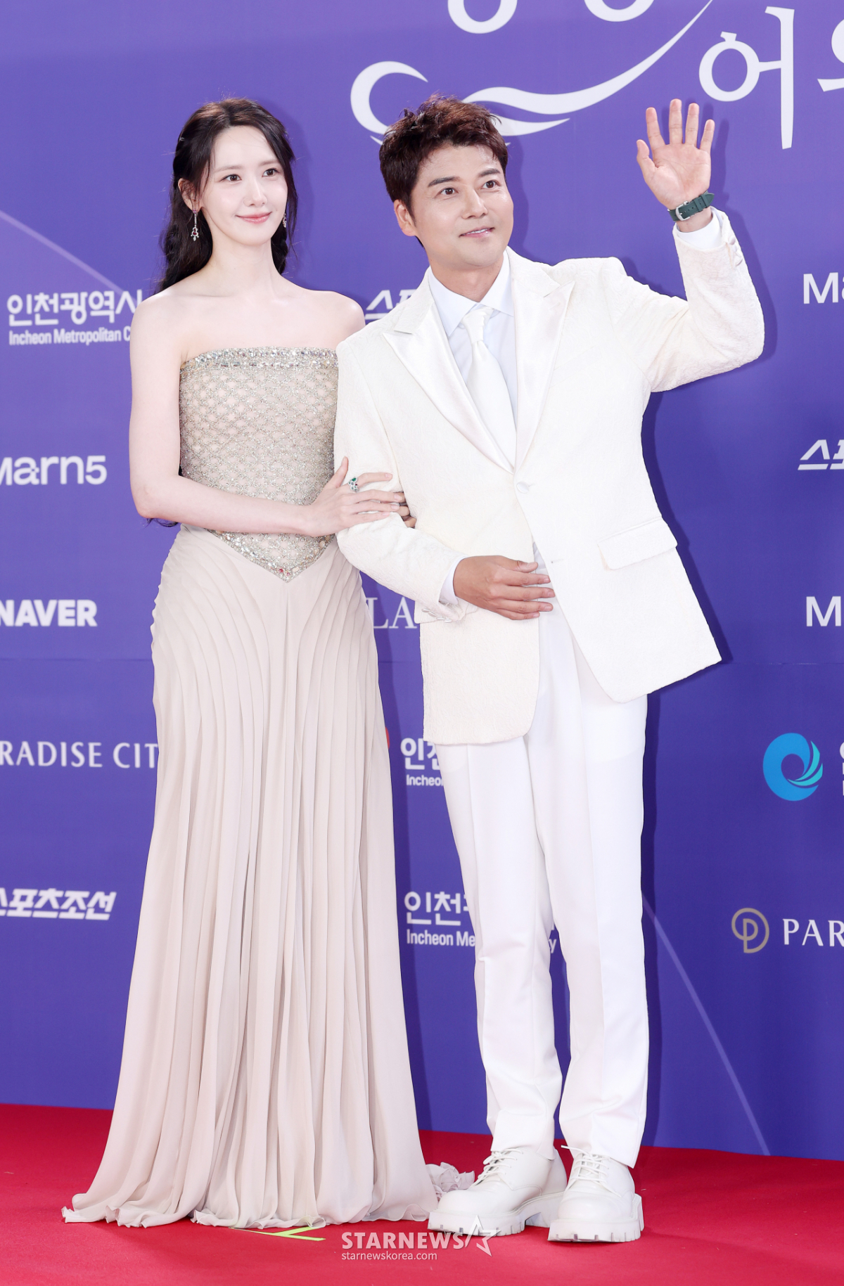 윤아-전현무, 오늘의 MC 커플[★포토]