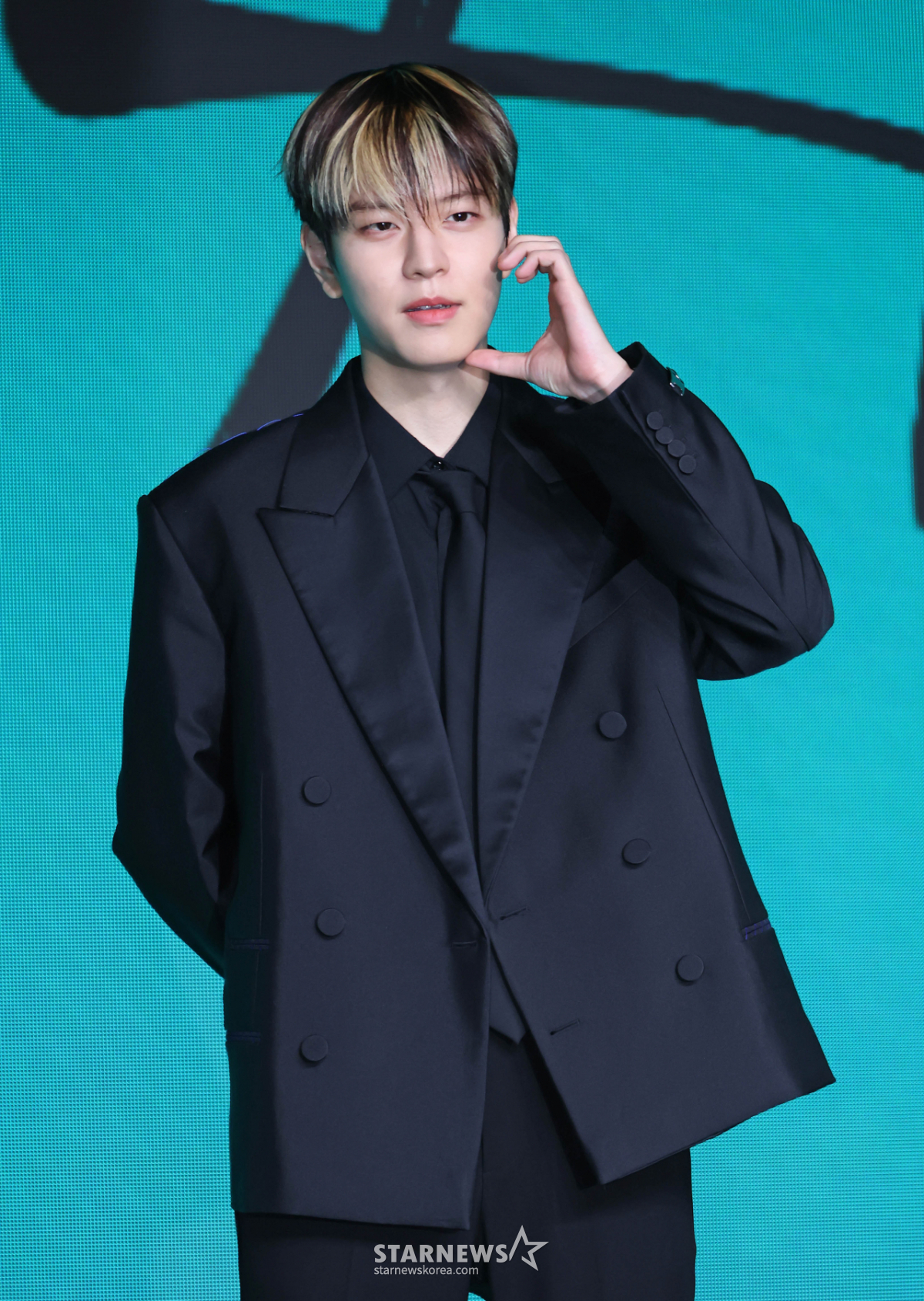 스키즈 승민 '시크한 볼하트'[★포토]