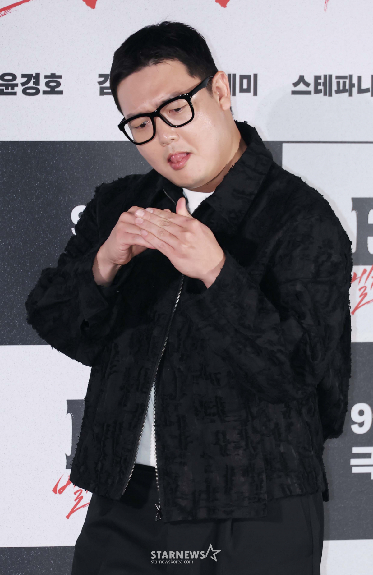 김민호 '포즈는 리얼하게'[★포토]