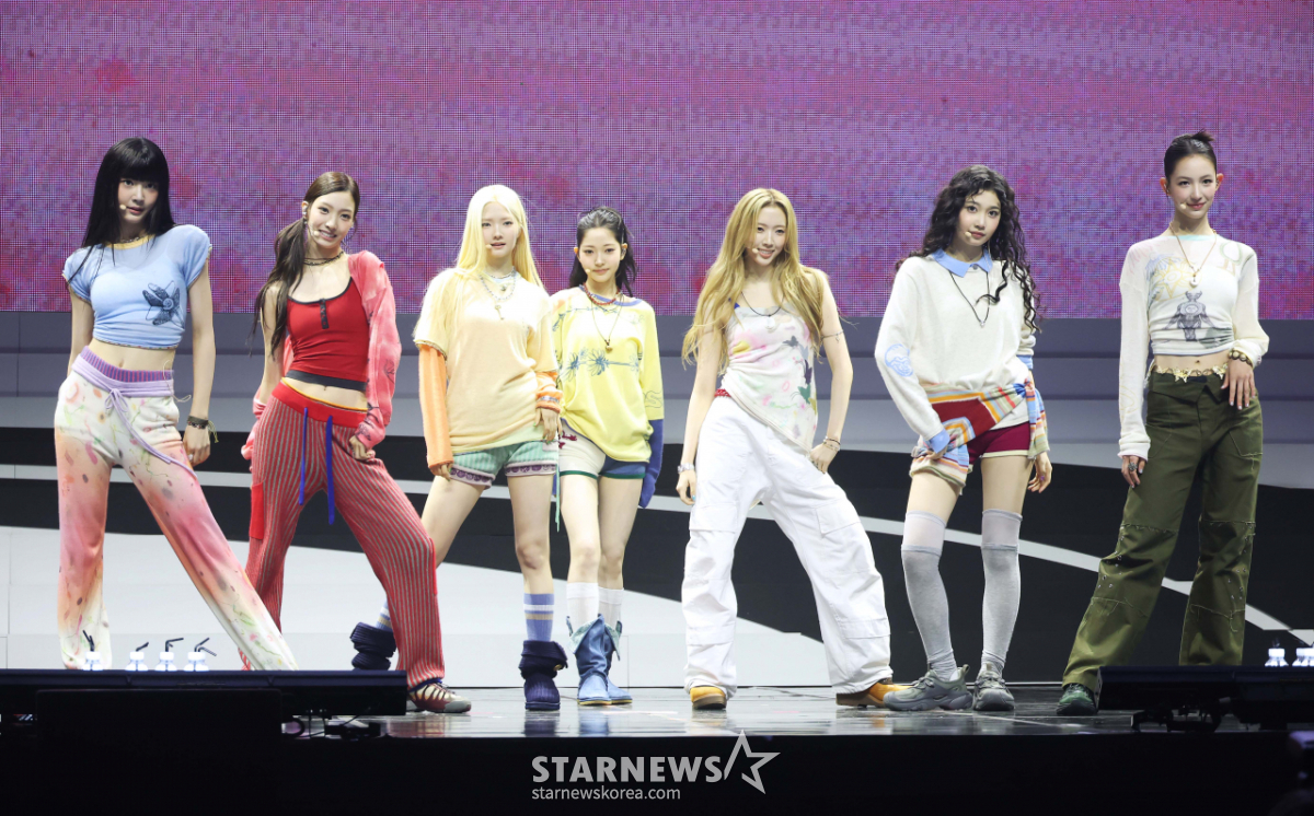 하이브 새 걸그룹 '튜이드' 데뷔[★포토]