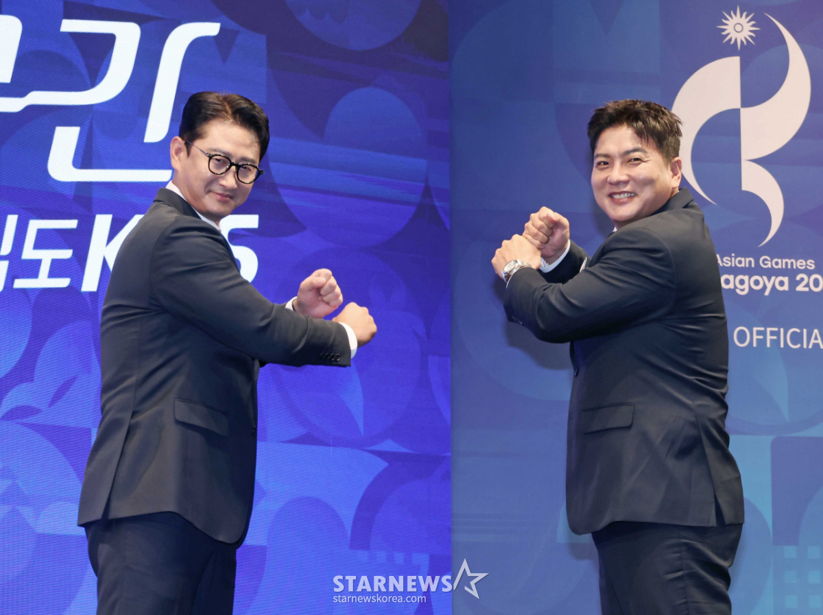 박용택-김태균 '아이치-나고야 AG, 야구해설 책임질게요'[★포토]