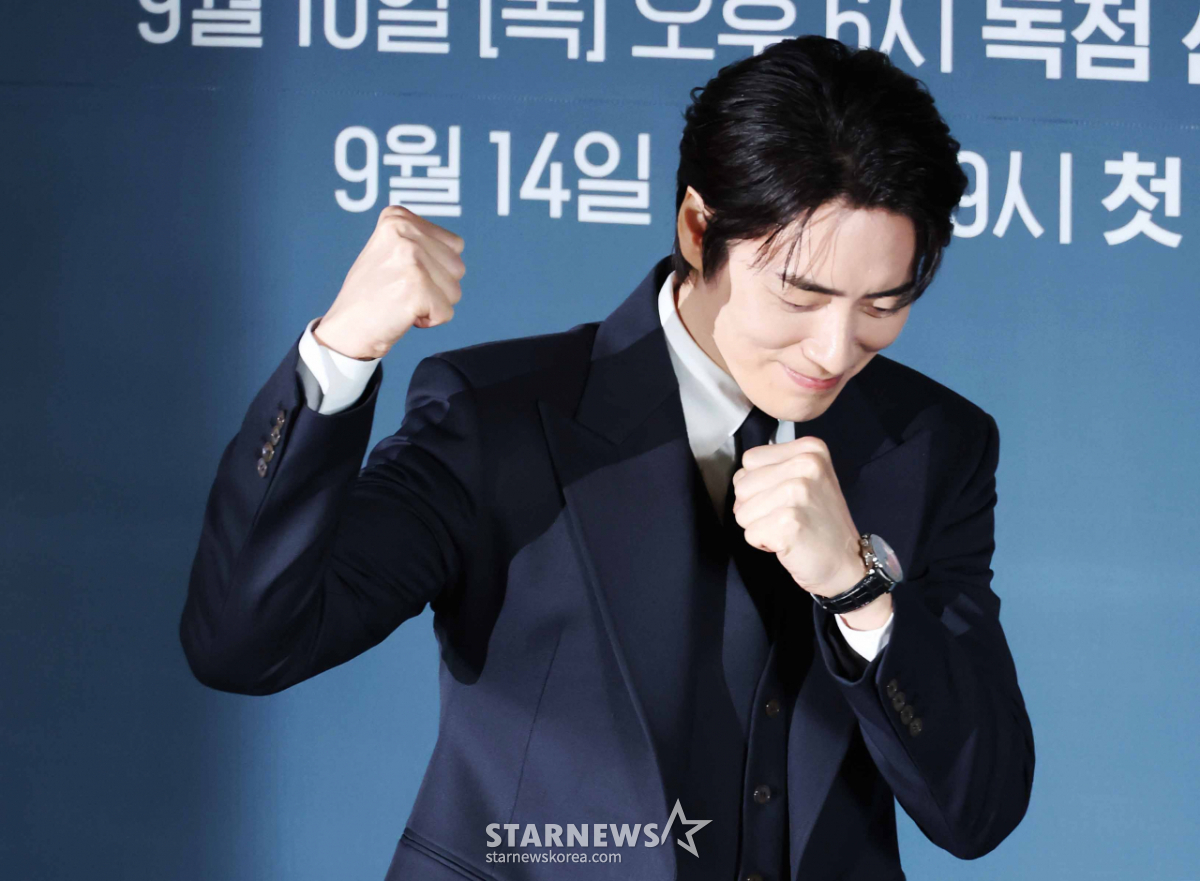 이준혁 '내가 로또1등!'[★포토]