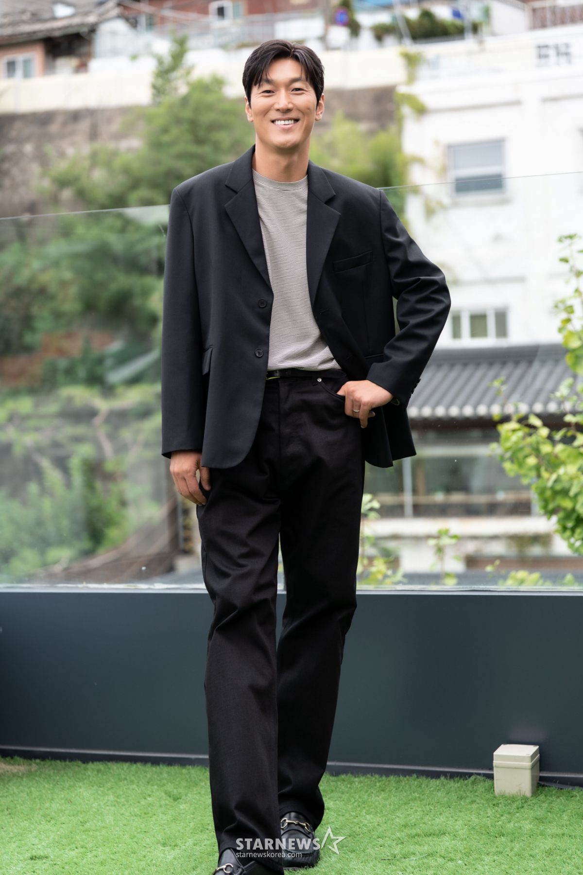 김재철 '포즈는 여유롭게'[★포토]