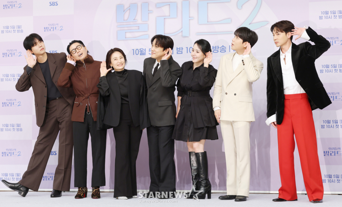 탑백귀들의 컴백 '우리들의 발라드2'[★포토]