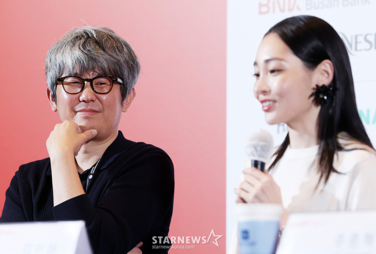 김종관 감독, 김민하 발언에 흐뭇함 그 자체[★포토]