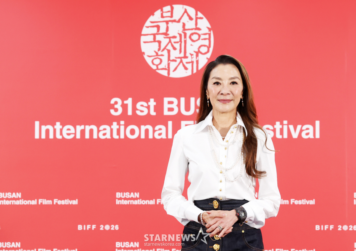 양자경, 제31회 BIFF 찾은 슈퍼스타[★포토]