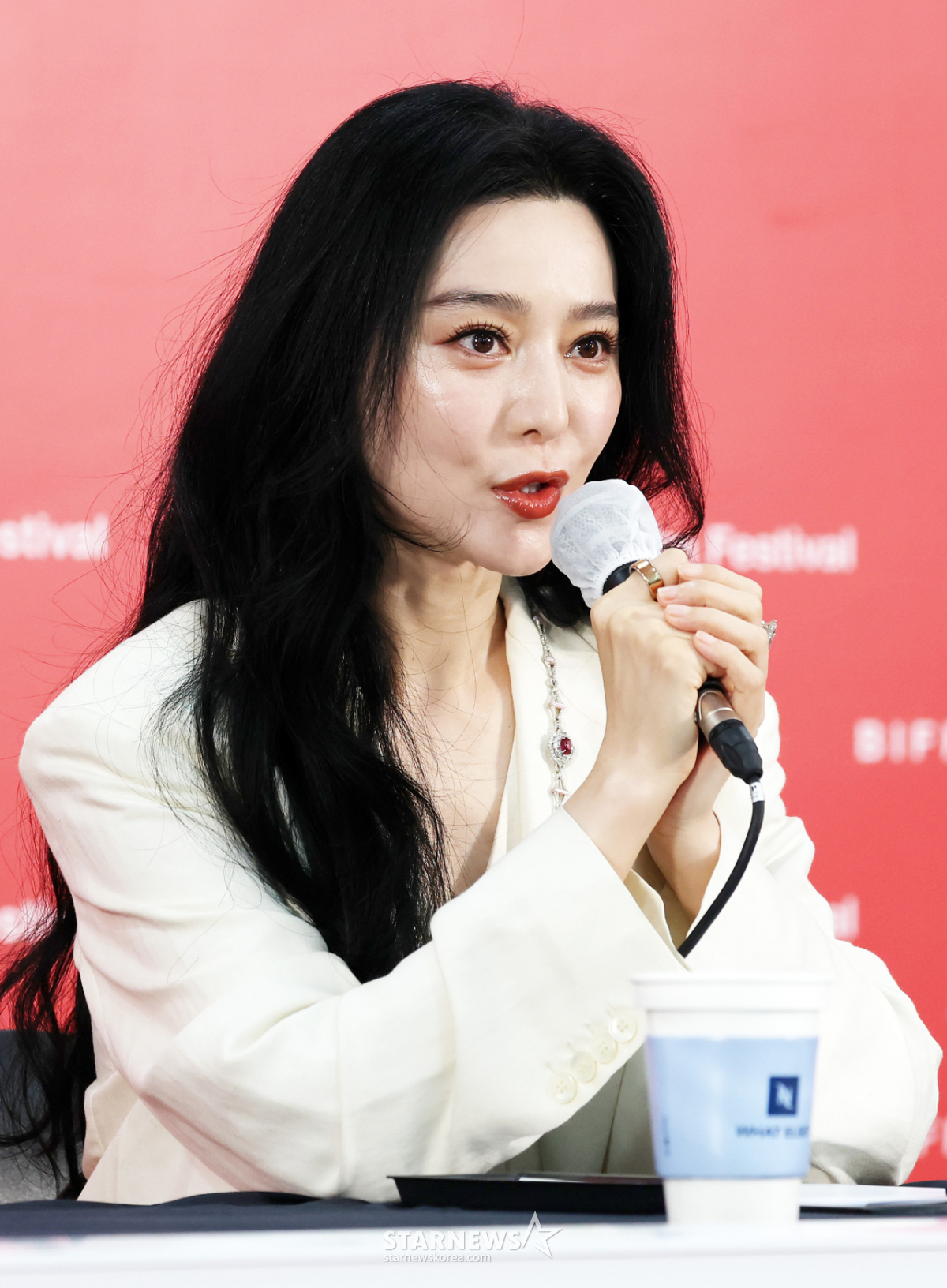 판빙빙, 안녕하세요 한국[★포토]