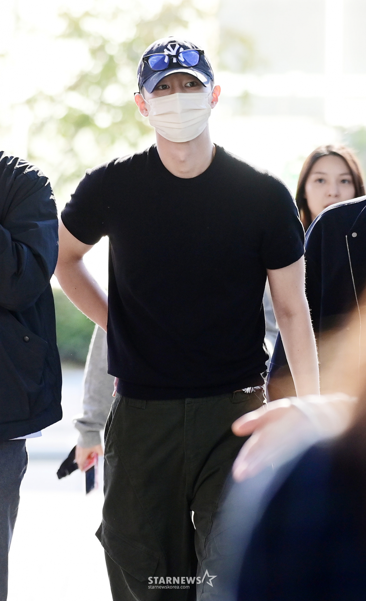 군 복무 중 이재욱, 휴가 중 오픈토크 관람[★포토]